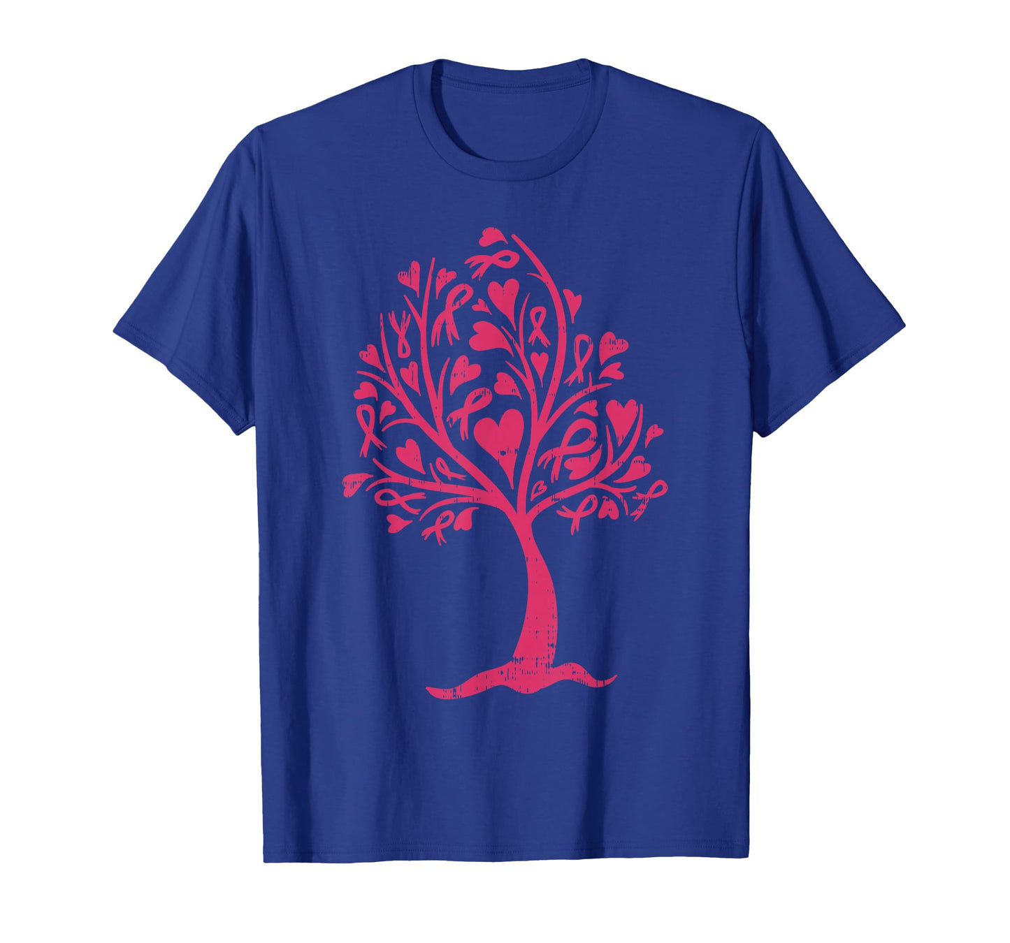 Breast Cancer Awareness Shirt Pink Ribbon Tree Support Gift T-Shirt