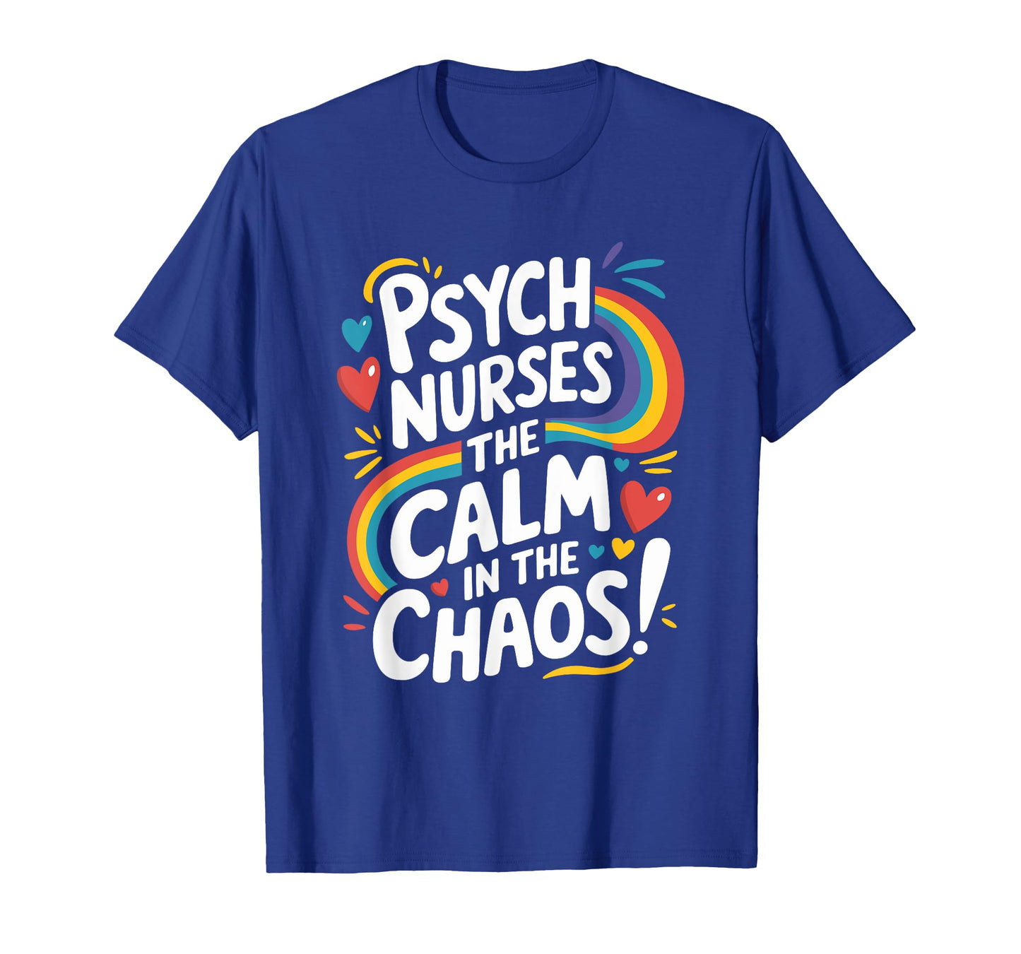 Psych Nurse Design Psychiatry PMHNP Mental Health Nurse T-Shirt