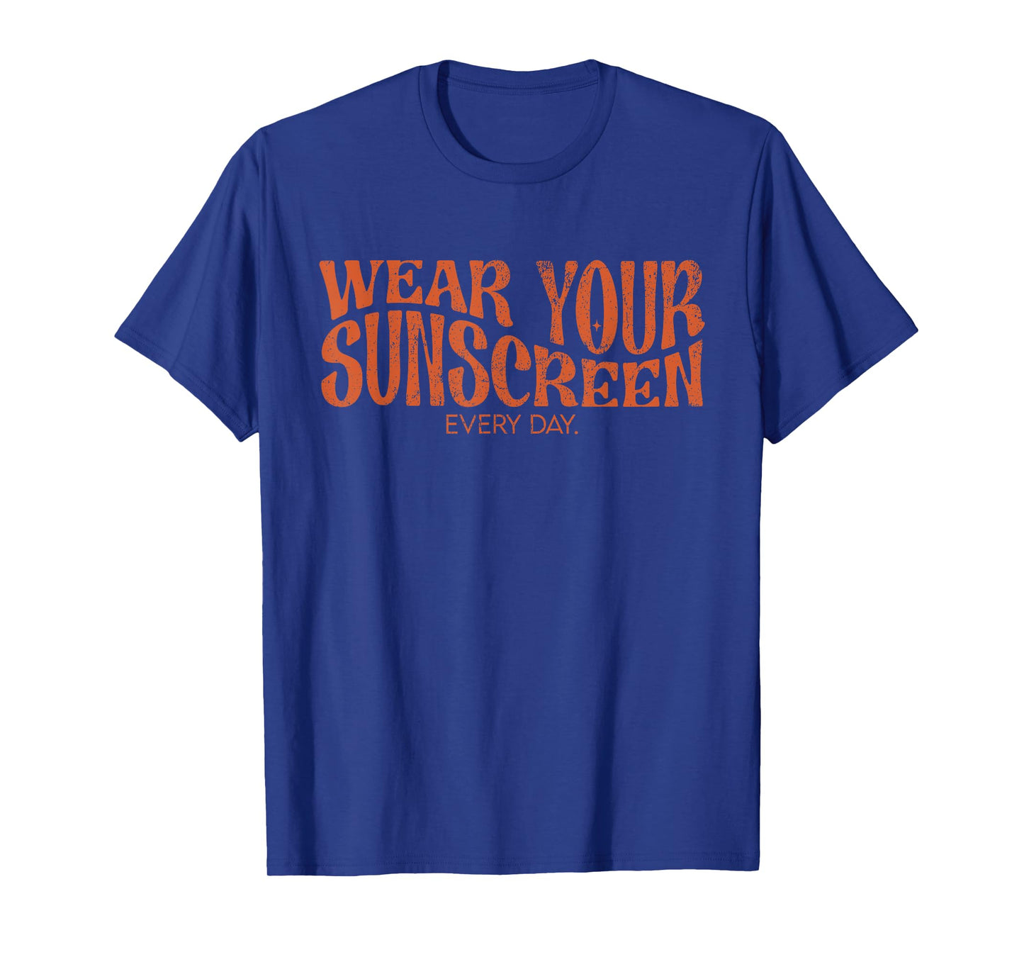 Vintage Wear Your Sunscreen Every Day SPF Dermatologist T-Shirt