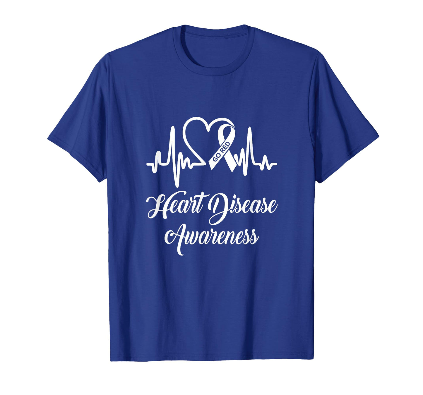 Heart Disease Awareness We Wear Red In February Go Red T-Shirt
