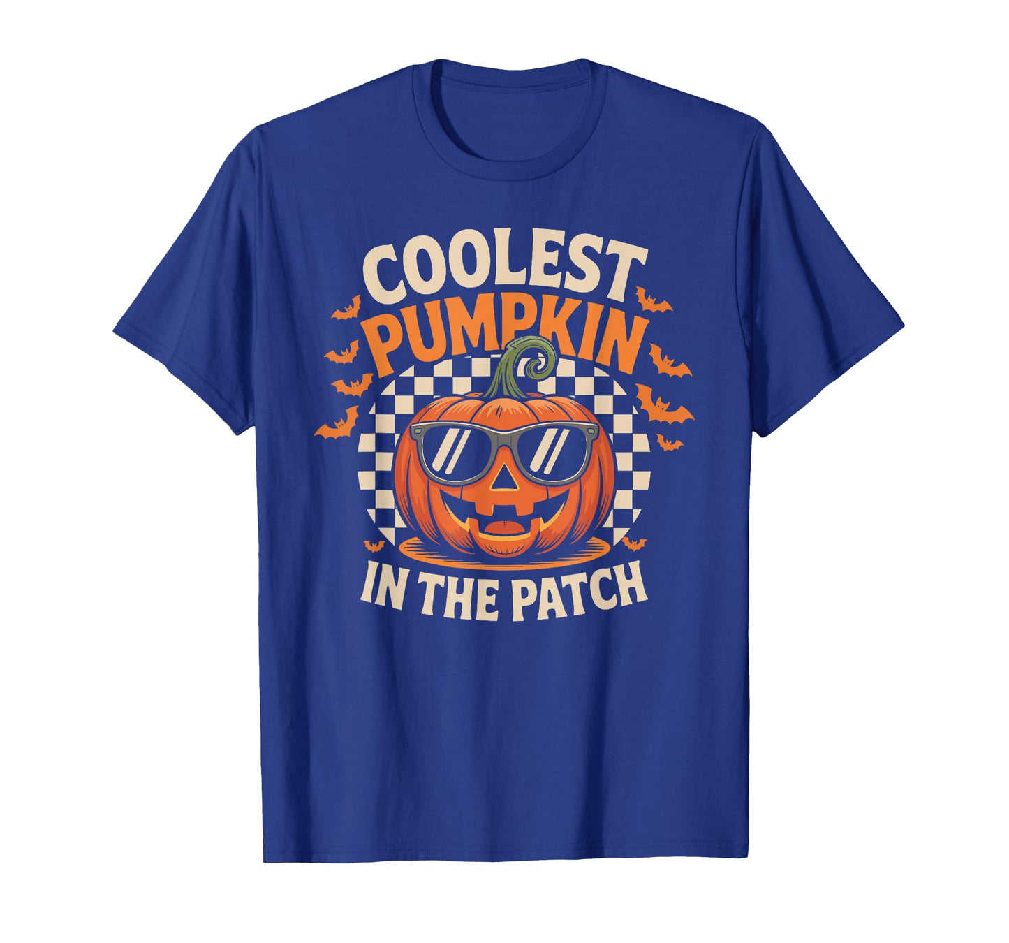 Coolest Pumpkin in The Patch Halloween Boys Girls Kids T-Shirt