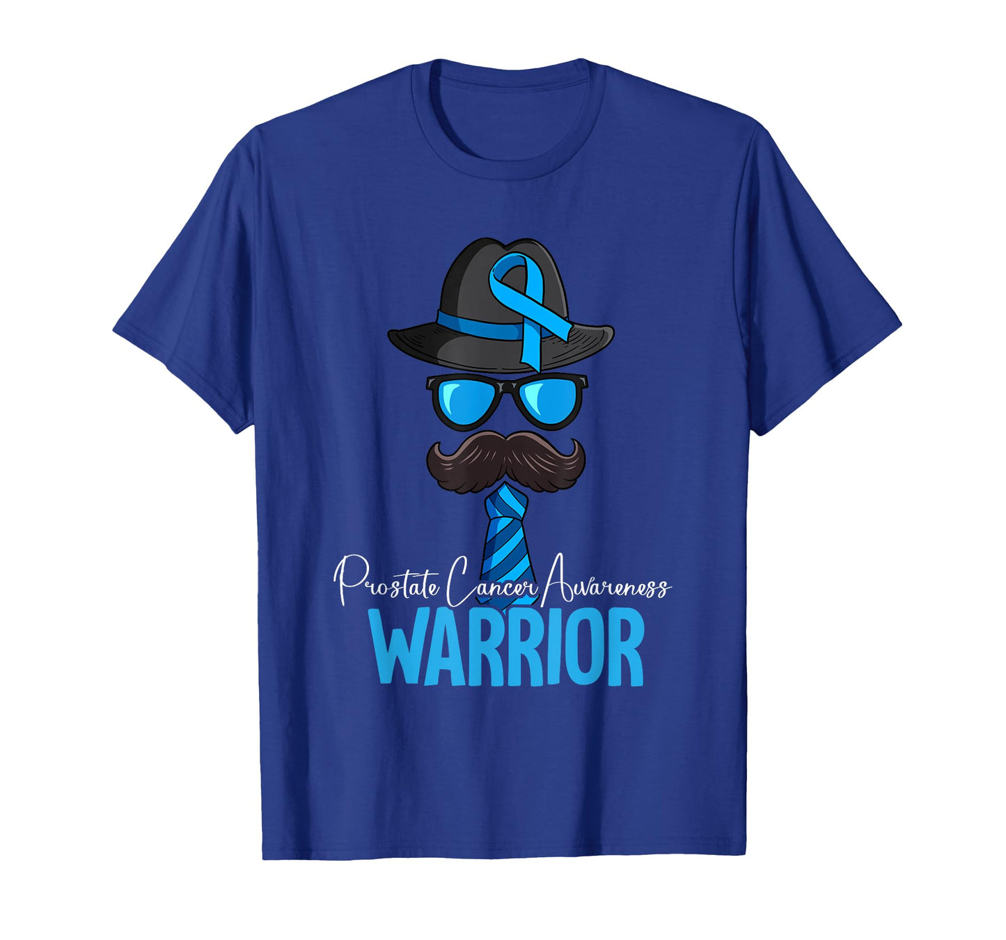 Prostate Cancer Awareness T-Shirt by Prostate Cancer Awareness Gift - Unisex-Adults, Black, Short Sleeve, Small, Classic Fit, Polyester 100%