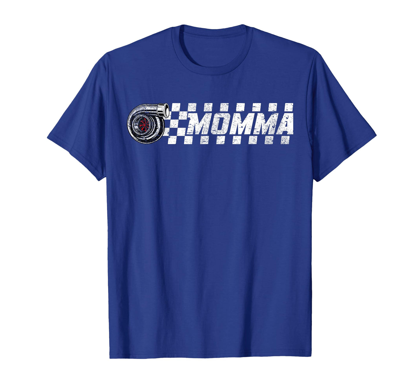 Birthday Party Matching Family Pit Crew Race Car Momma T-Shirt
