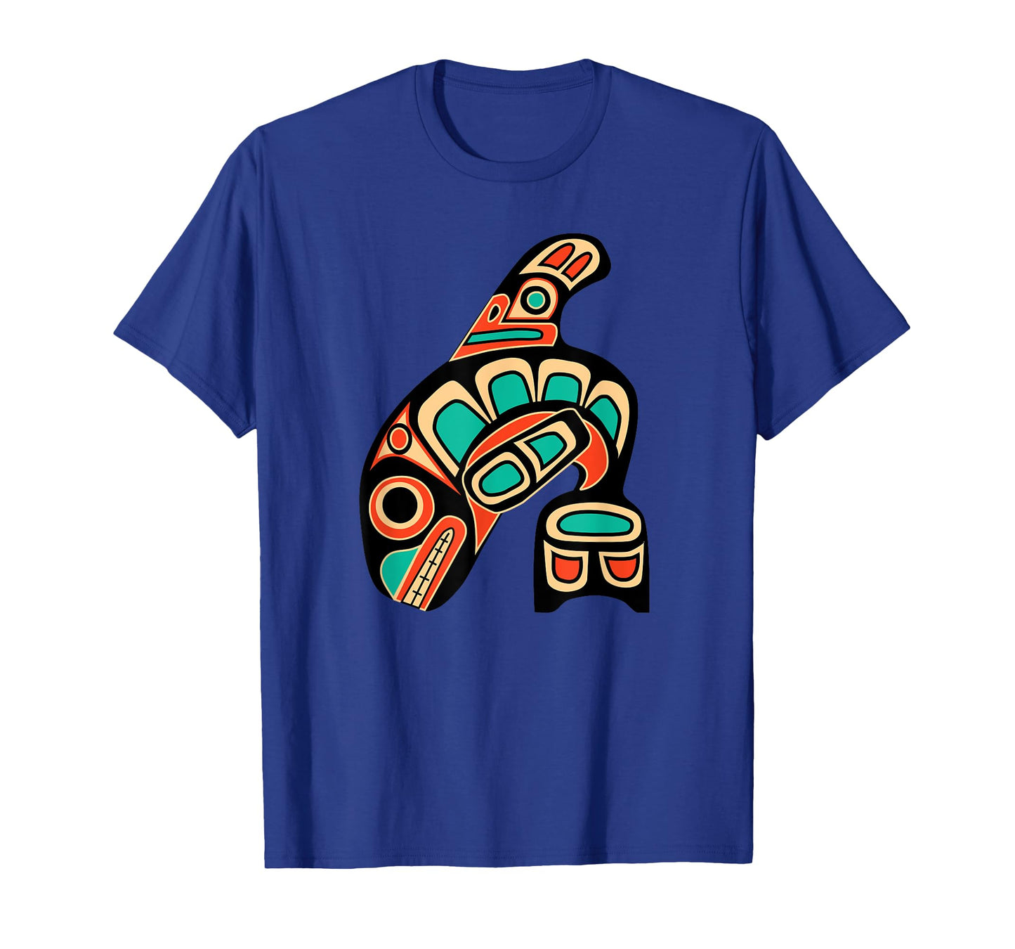 Pacific Northwest Orca Whale Native American Haida Tribal T-Shirt