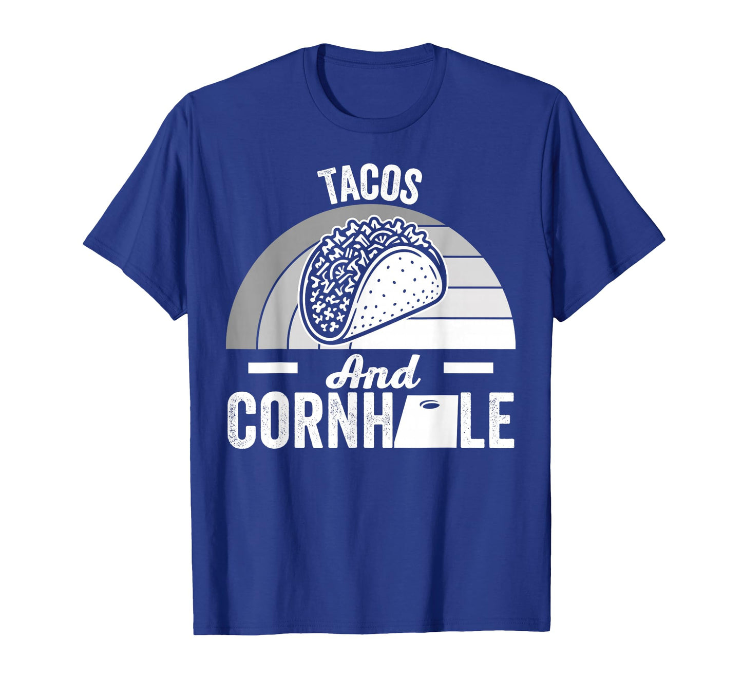 Tacos and Cornhole Game Humor T-Shirt