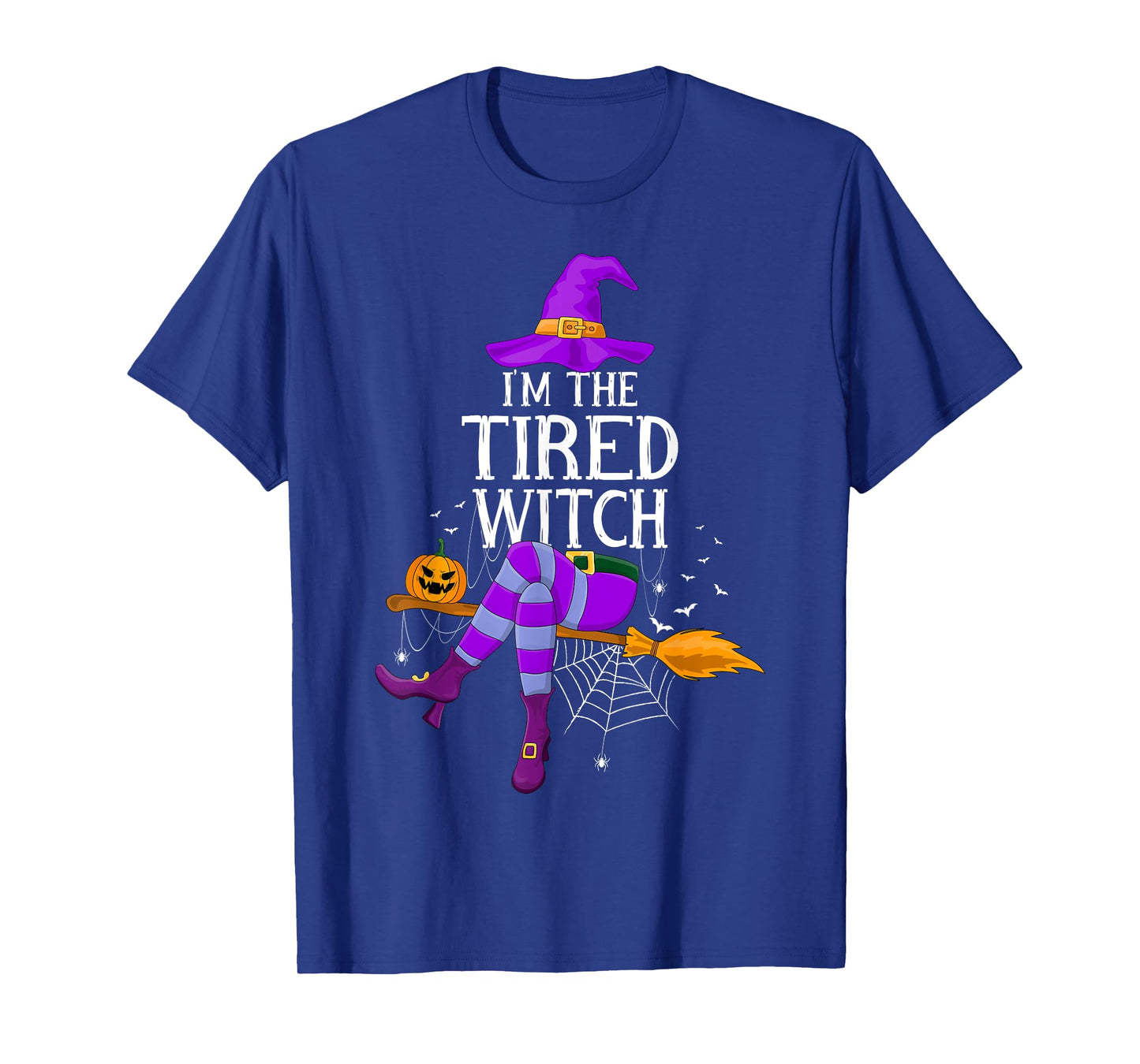 Matching Family Costume I'm The Tired Witch Halloween T-Shirt