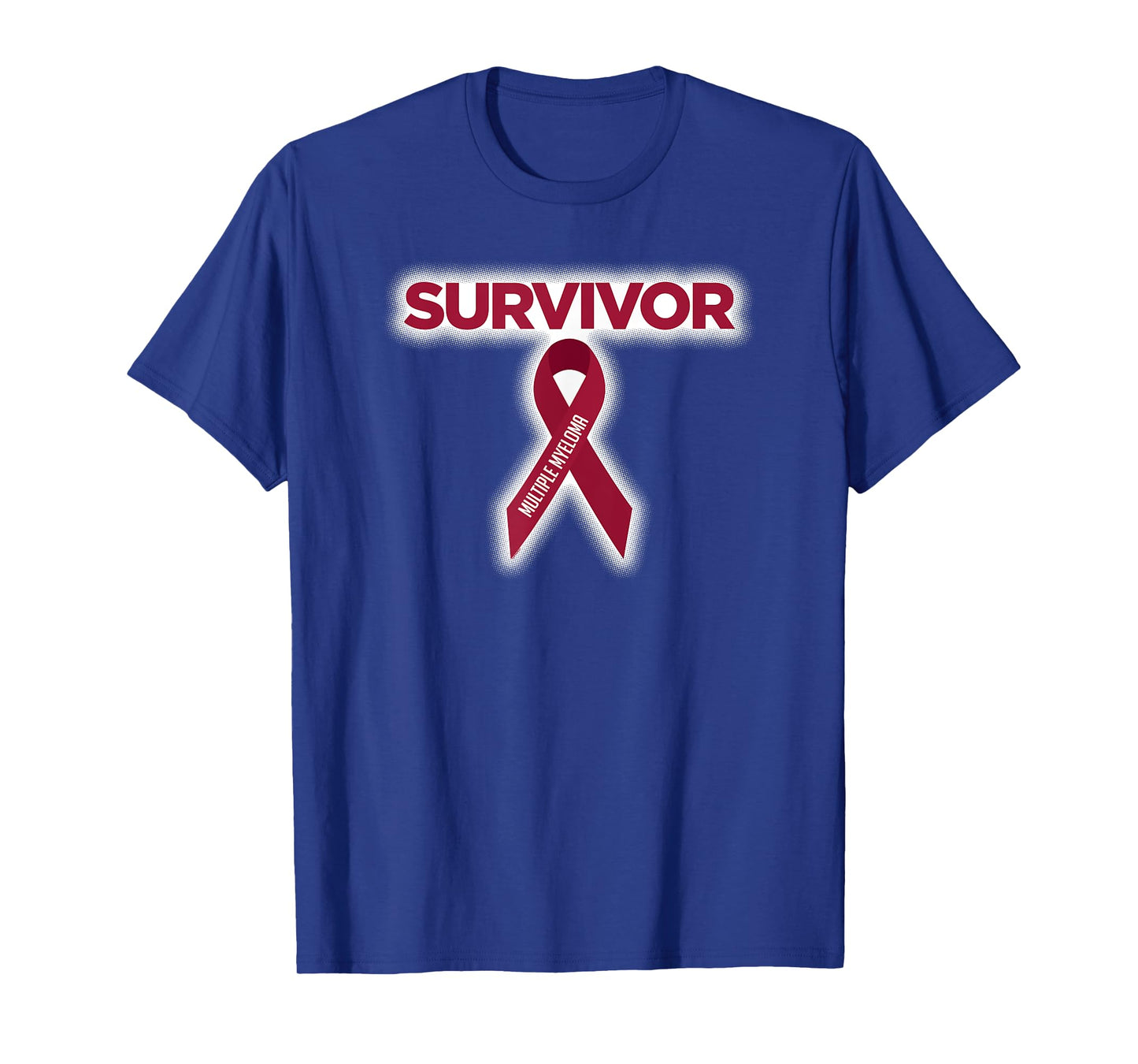 Multiple Myeloma Survivor T-Shirt with Awareness Ribbon T-Shirt