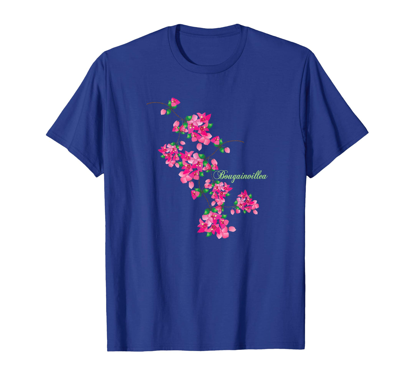 Spring, Summer, Flowers, Bougainvillea, Bright Blossoms T-Shirt for Men Women Girls Kids
