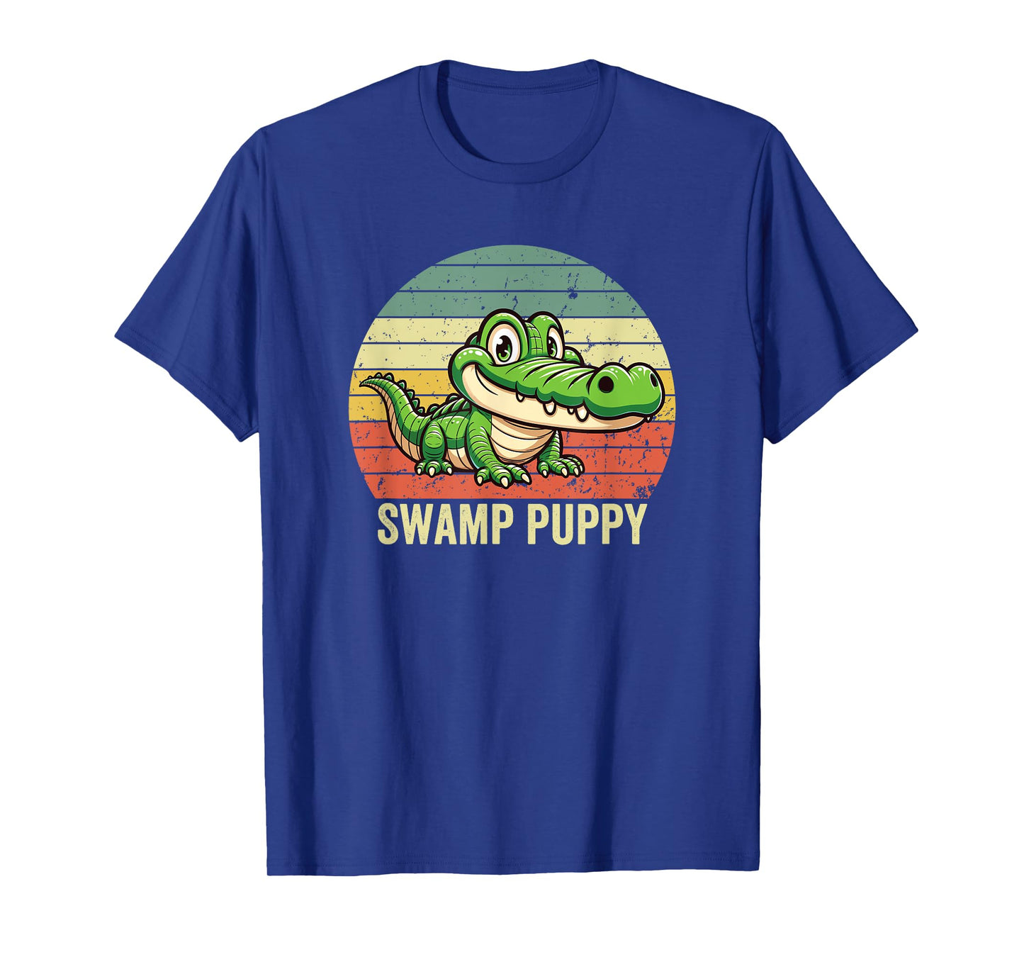 Swamp Puppy on Vintage Sunset, Swamp Puppy T-Shirt