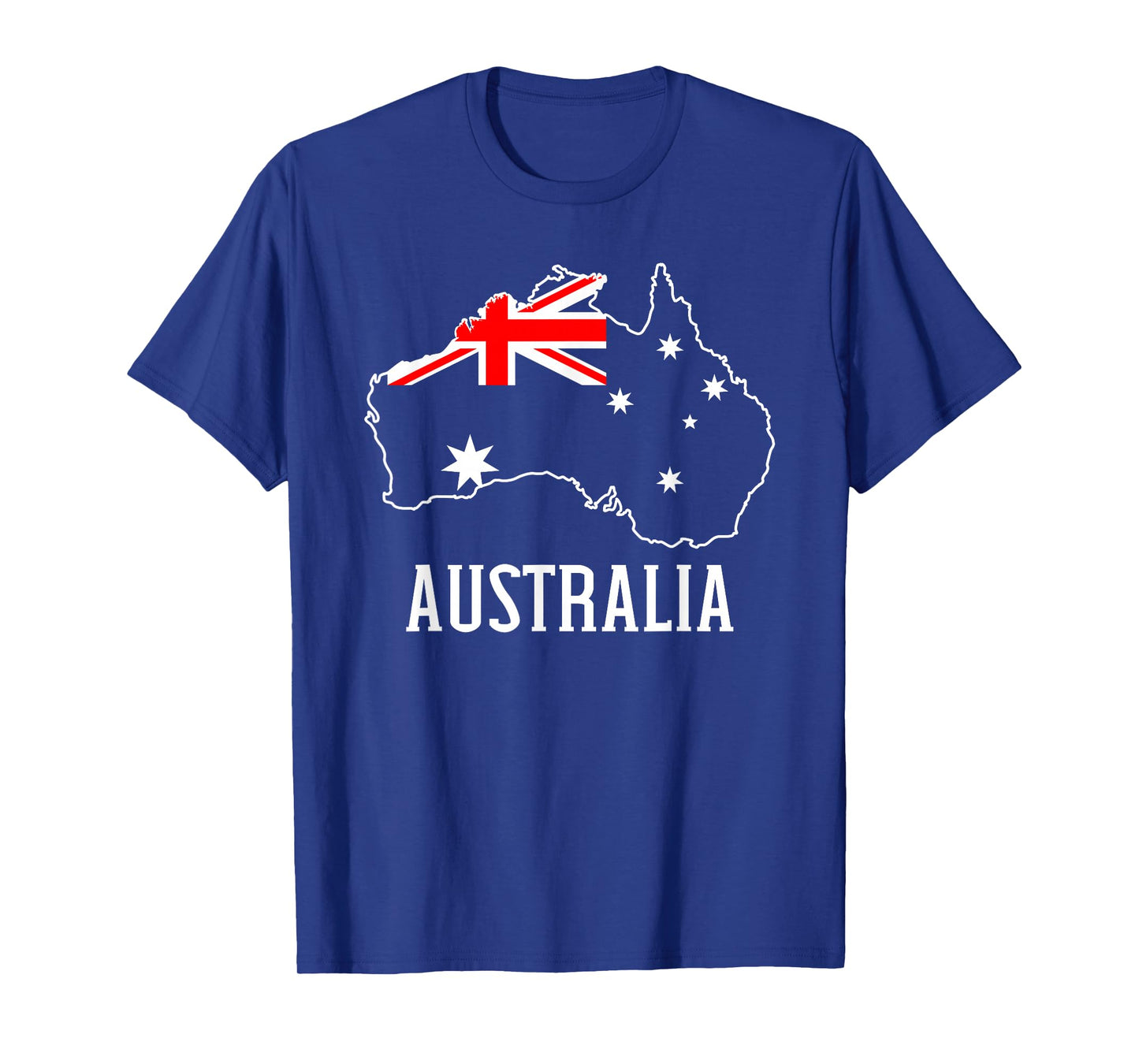 Australia Map Flag T-Shirt