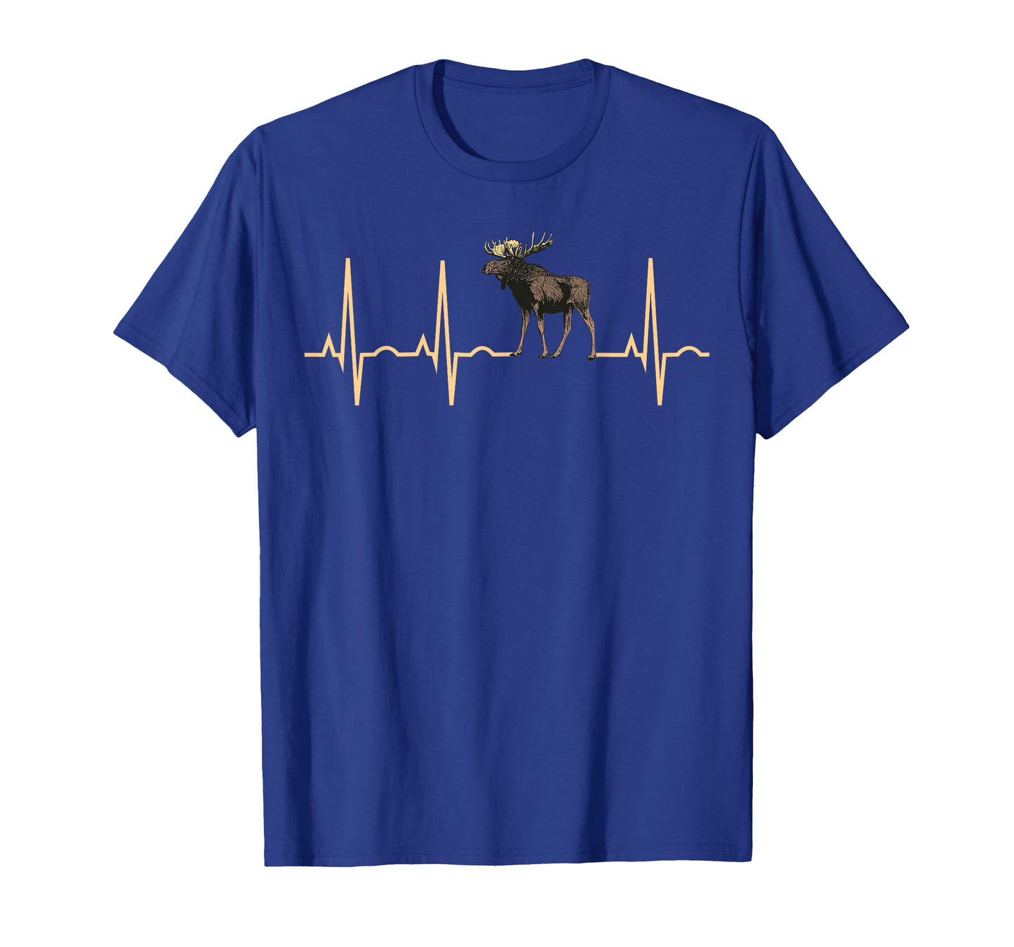 Moose Heartbeat Shirt - Best Moose Lover Gift TShirt T-Shirt