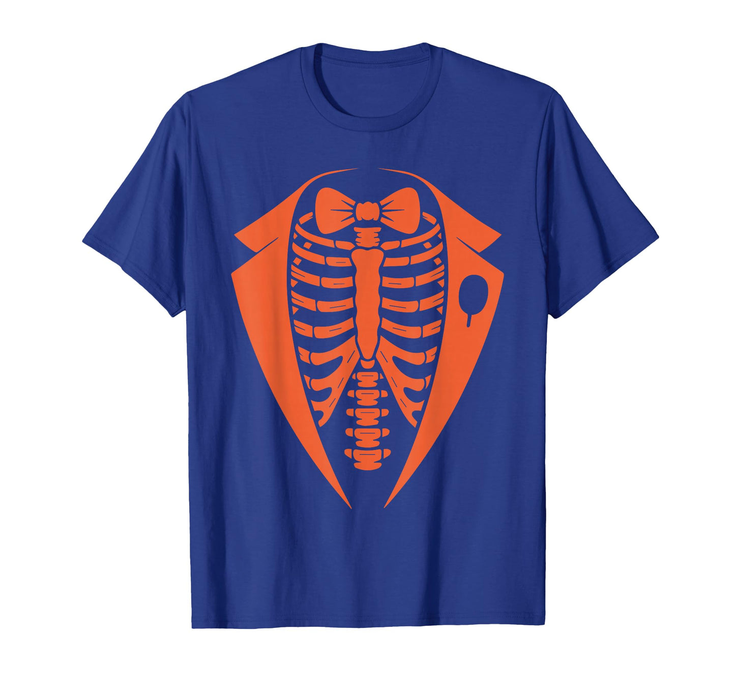 Tuxedo Skeleton Rib Cage Funny Halloween Costume Style Boys T-Shirt