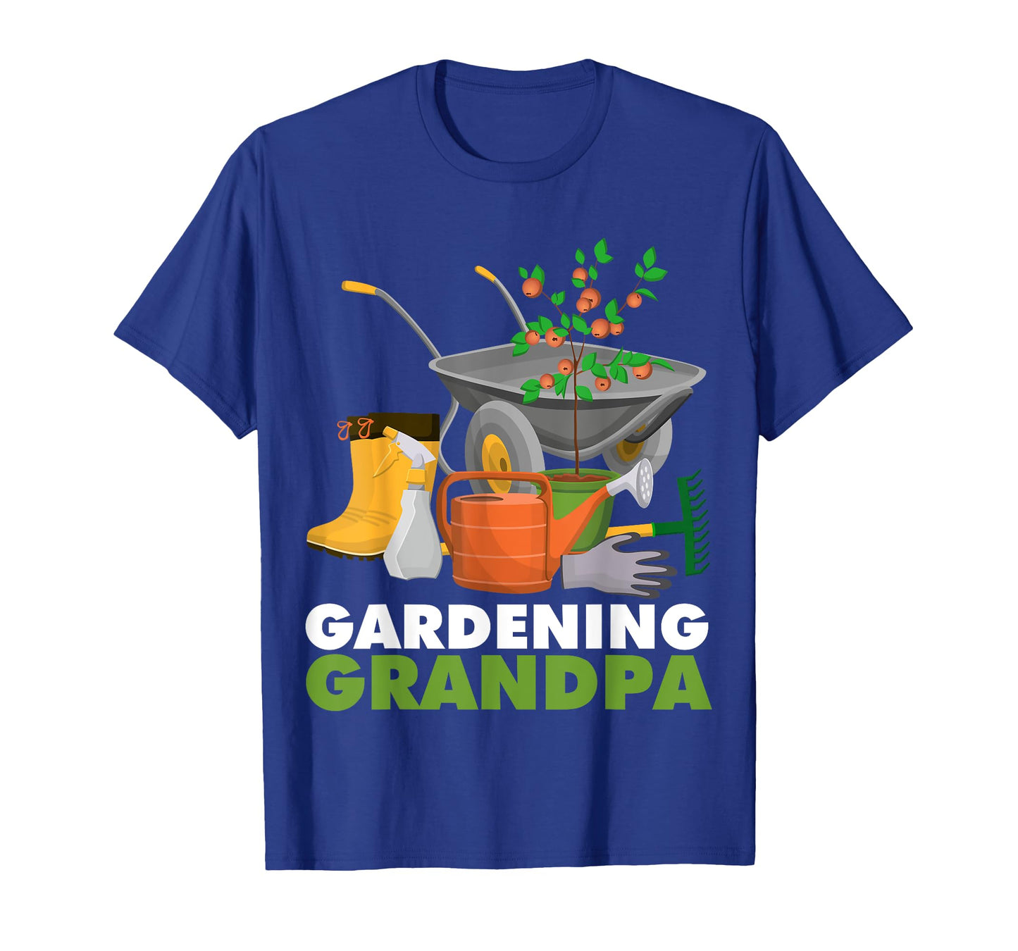 Gardening Grandpa Funny Vegetable Gardener Garden Enthusiast T-Shirt