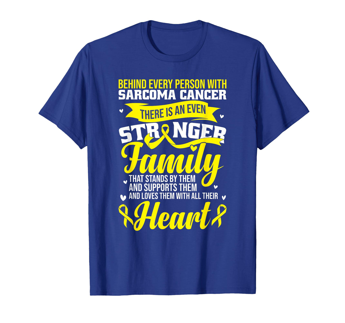 Yellow Ribbon | Sarcoma Cancer Awareness T-Shirt
