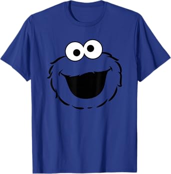 Sesame Street Cookie Monster Full Face T-Shirt