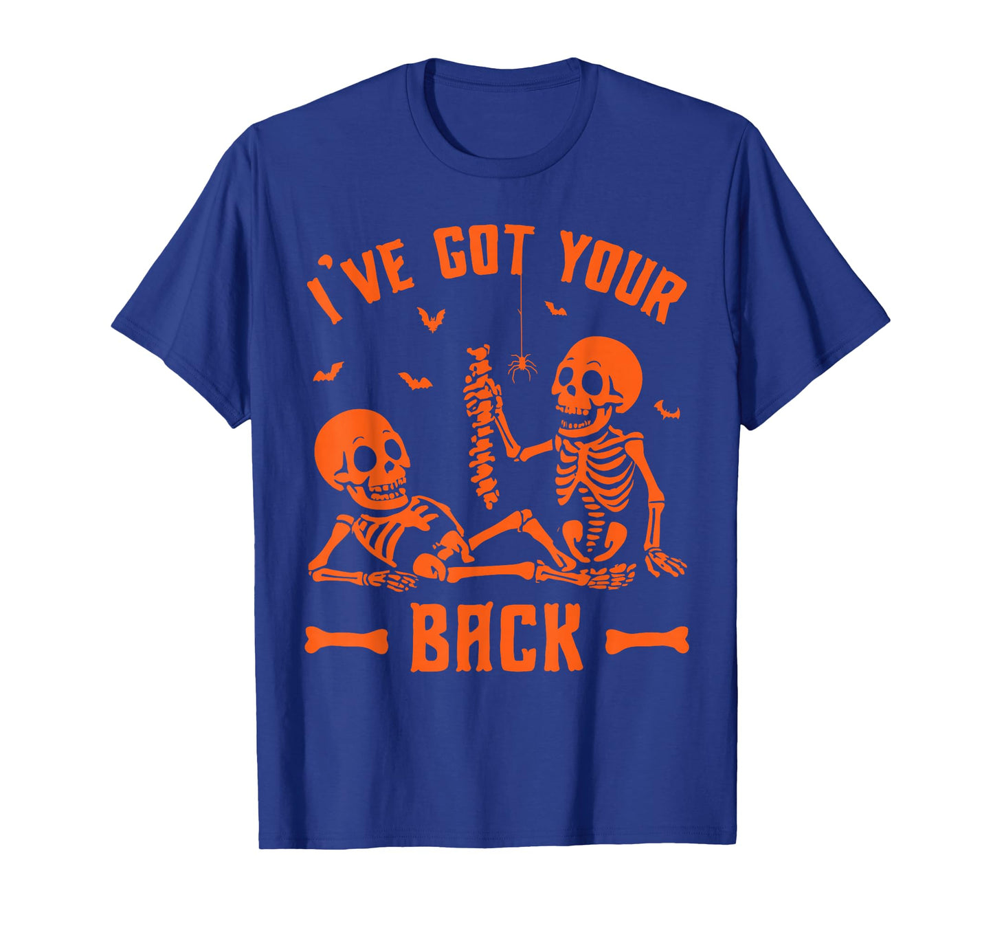 I’ve Got Your Back Funny Spooky Skeleton Halloween Costume T-Shirt