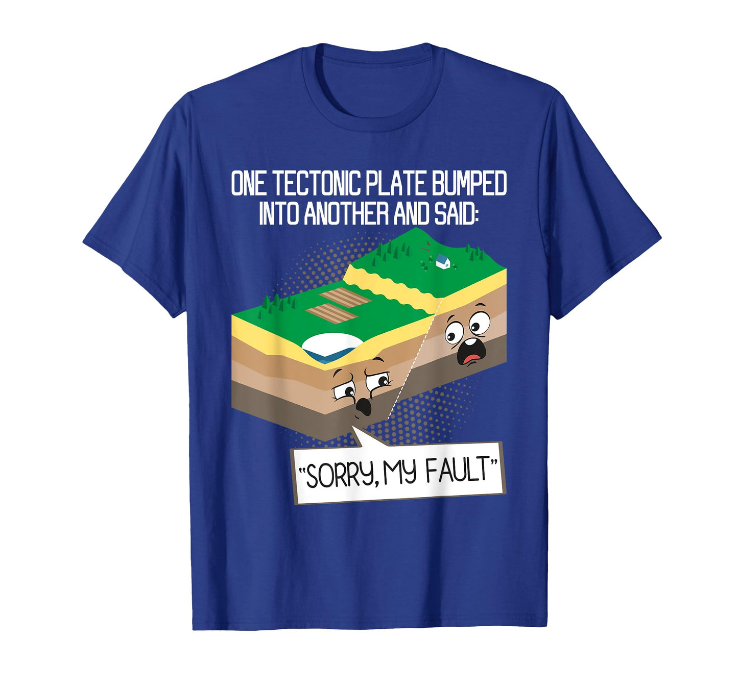 Tectonic Plate - Geology Earth Science Teacher Seismology T-Shirt