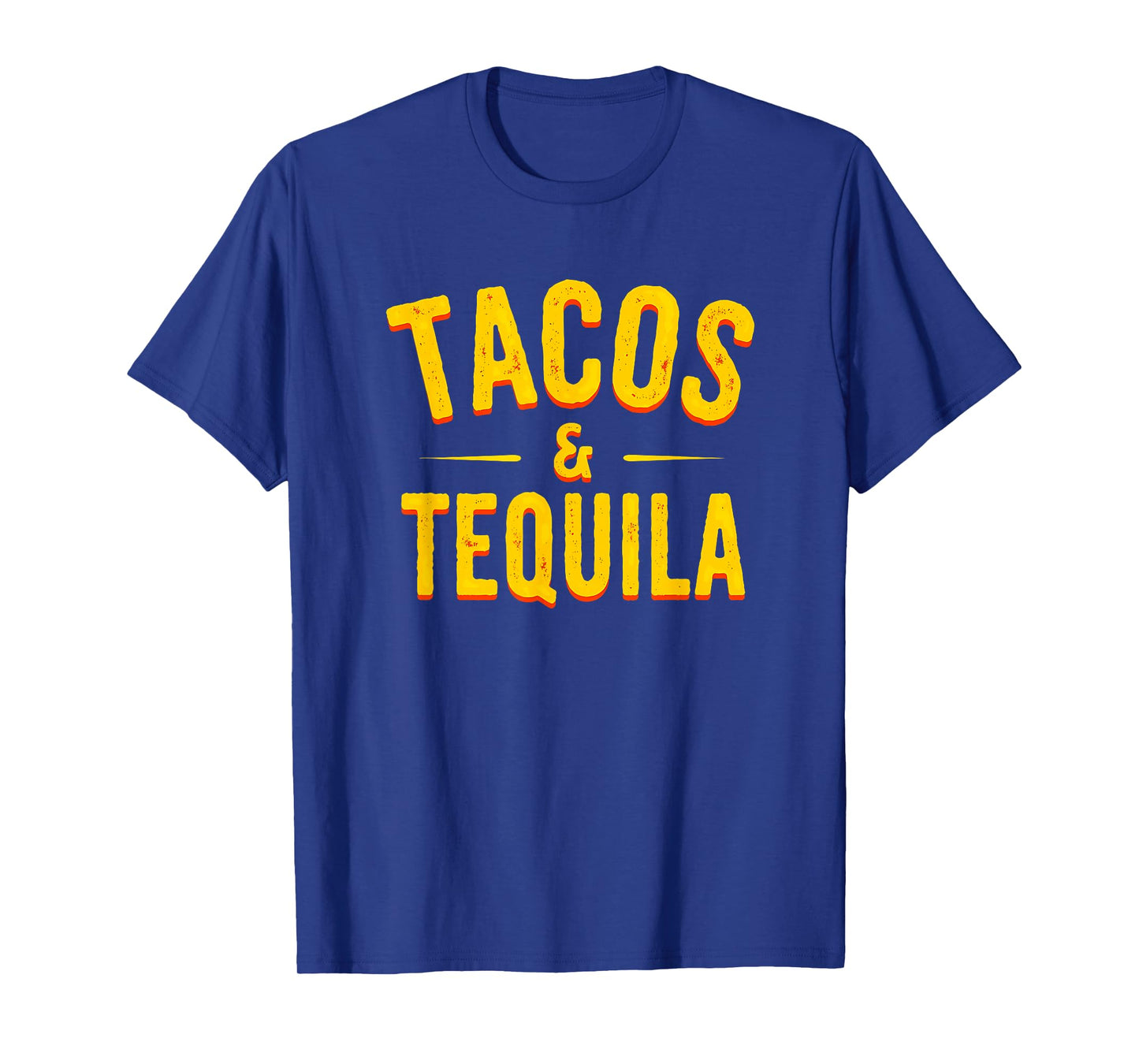 Vintage Mexican Fiesta Tacos & Tequila Drinking T-Shirt
