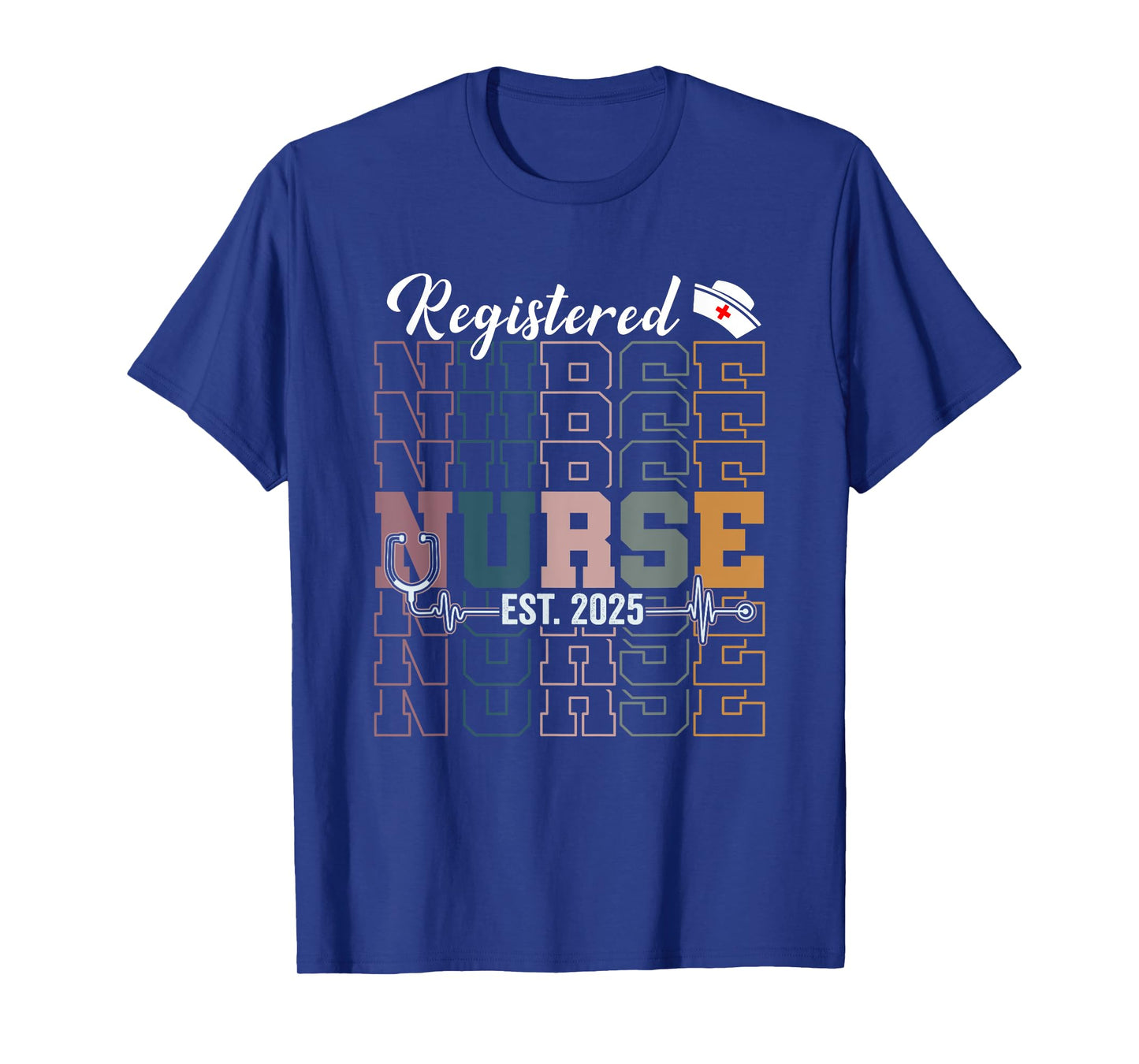 Registered Nurse Est 2025 RN Nursing School Graduation T-Shirt
