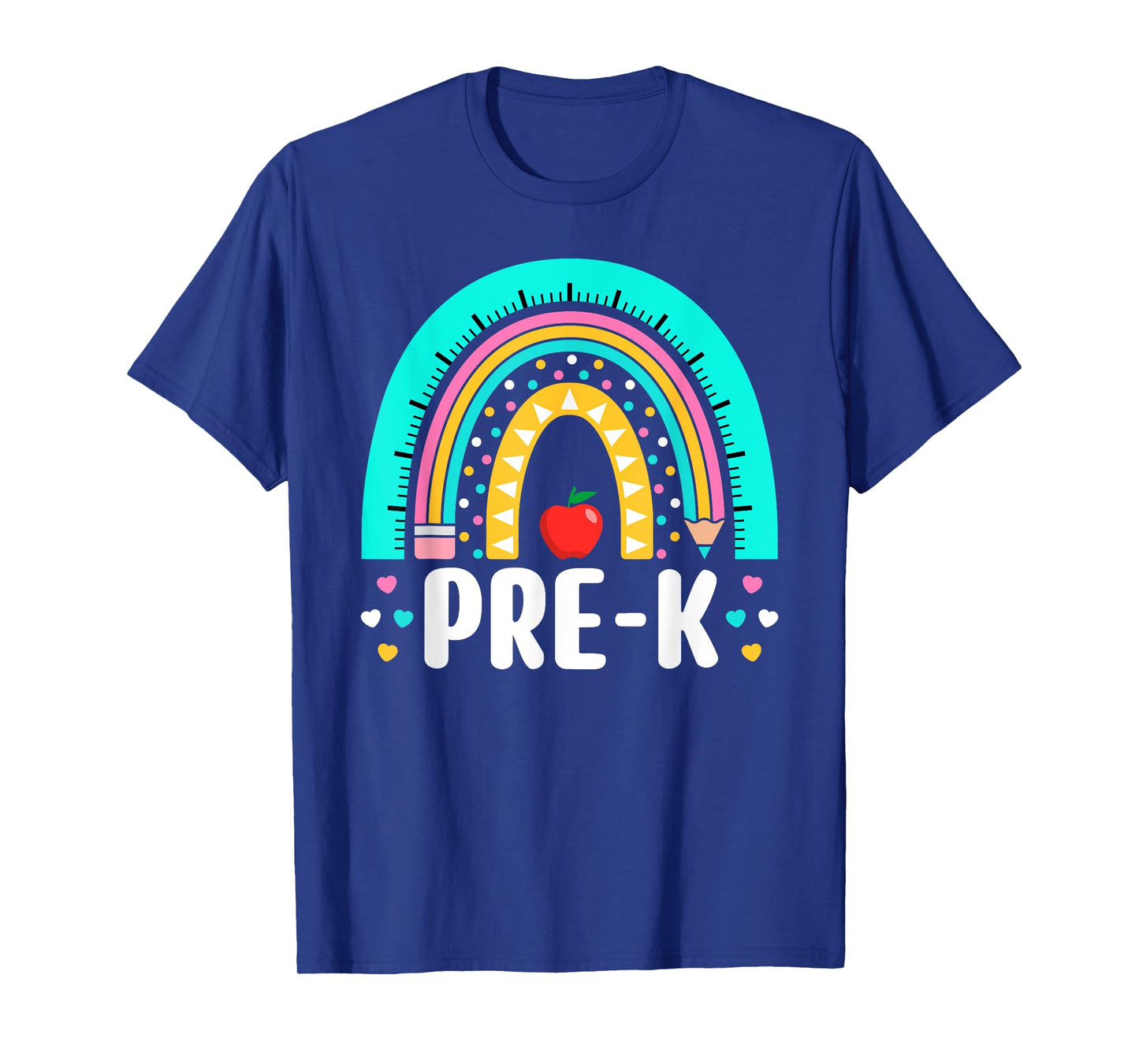 Pre-K Rainbow Teacher Team Pre-K Squad Toddler Girl Boy T-Shirt