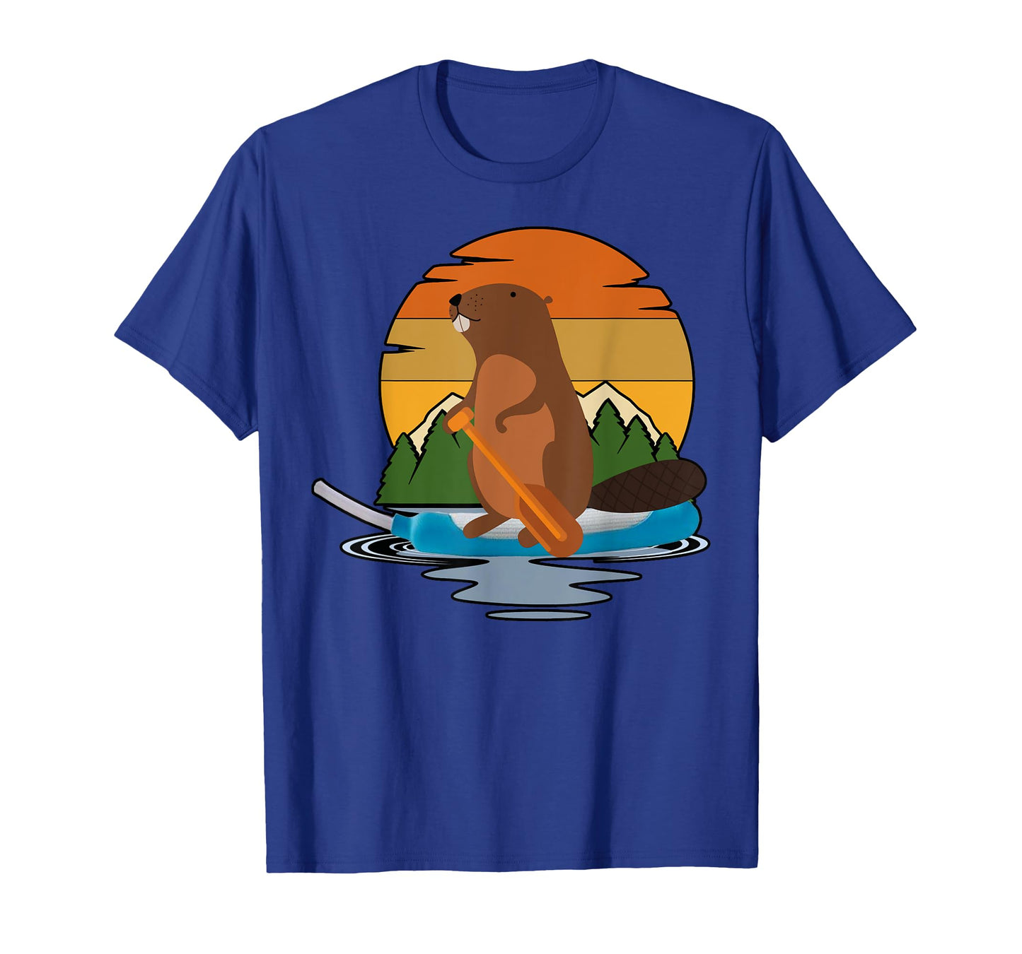 Vintage Canoe Beaver Purewick Nurse Funny Nursing Humor T-Shirt