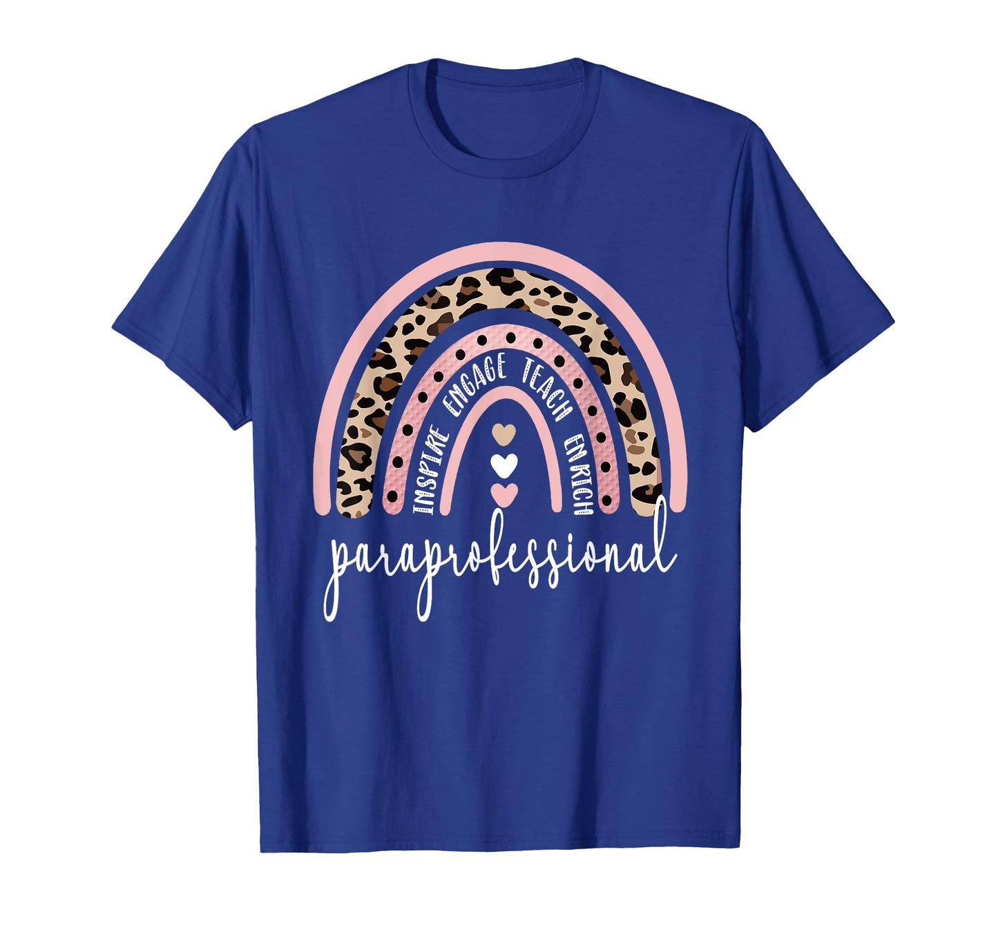Paraprofessional Rainbow Para Teacher Parapro T-Shirt