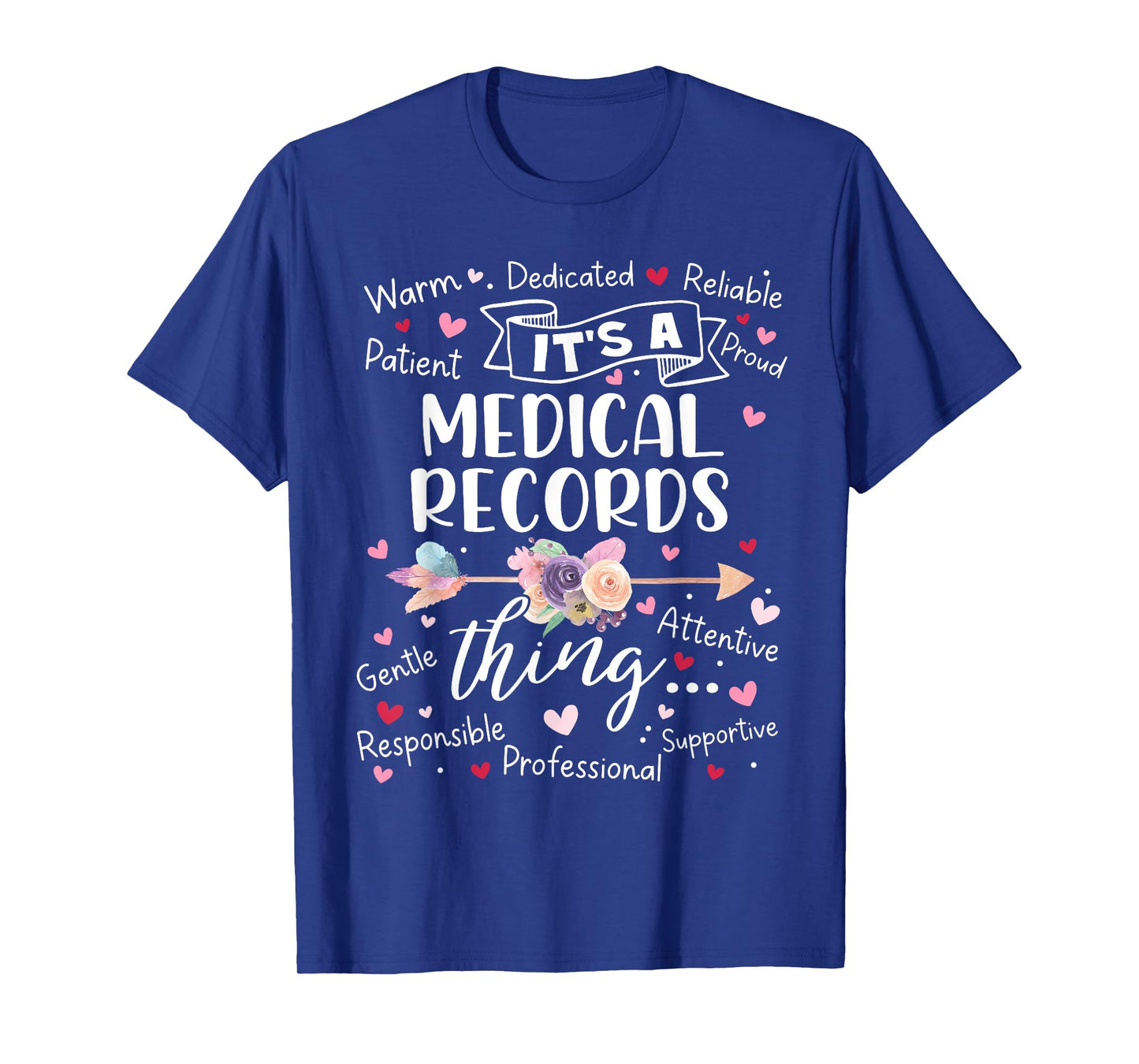 Medical Records Director Squad Team Crew Medical Clerk Women T-Shirt