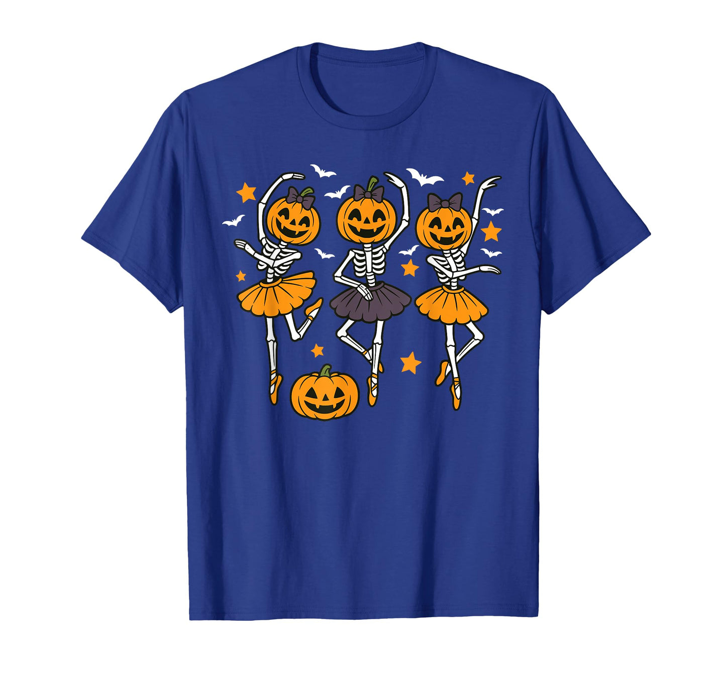 Youth Ballet Halloween Dance for Women Girls Skeleton Kids T-Shirt
