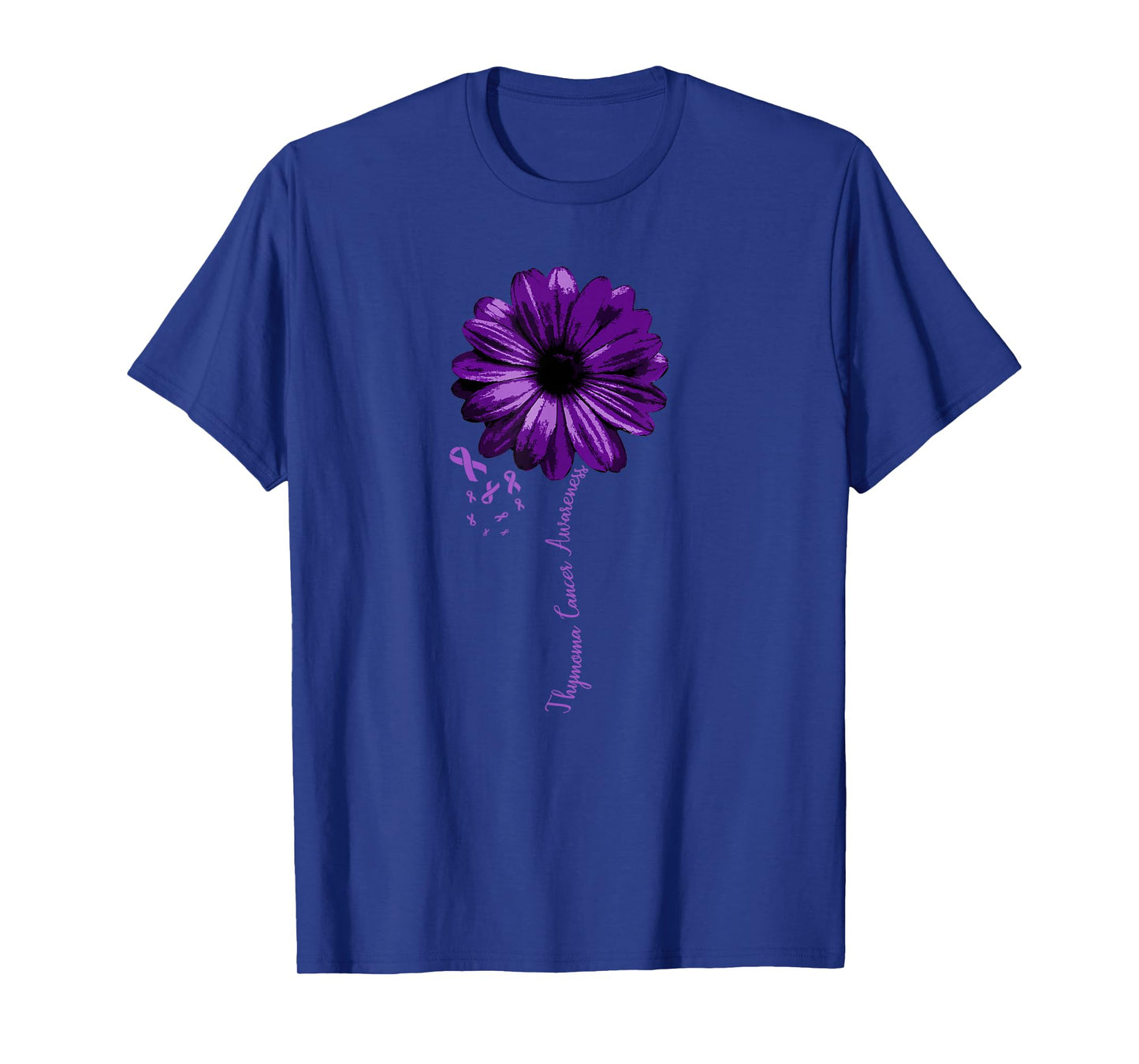 Thymoma Cancer Awareness T-Shirt Warrior Pretty Support Gift T-Shirt