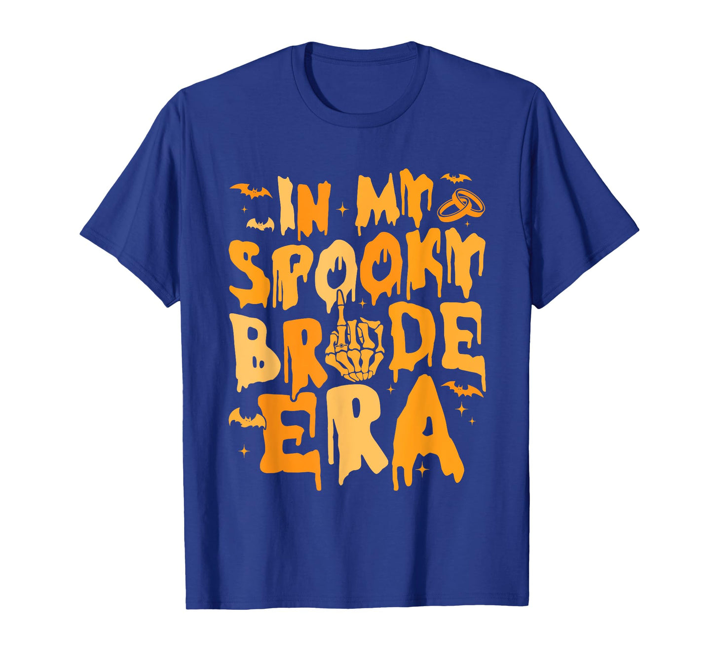 Funny In My Spooky Bride Era Halloween Wedding Spooky Season T-Shirt