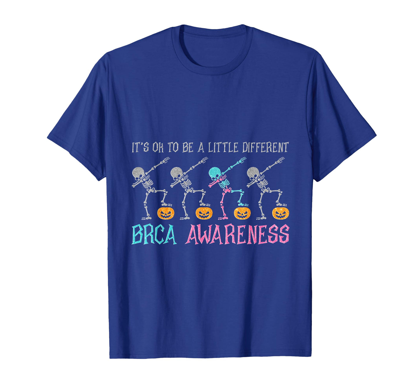 It's Ok To Be A Little Different Breast Cancer Awareness T-Shirt