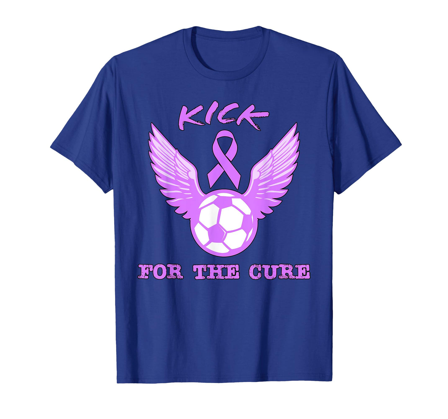 Kick For The Cure Pancreatic Cancer Awareness Month Soccer T-Shirt