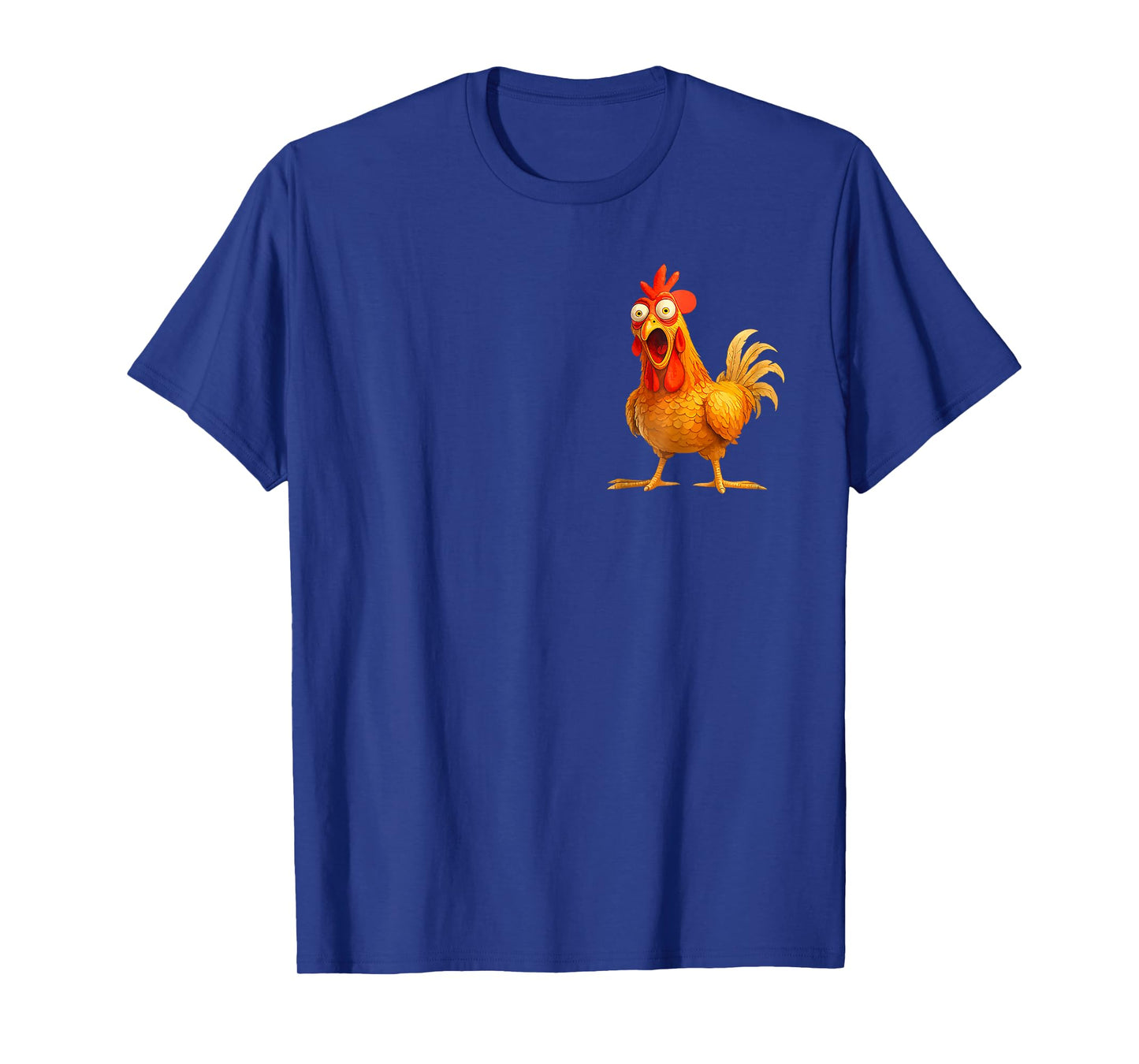 Funny F-Caw-F Chicken FCAWF Chicken 2 Side T-Shirt