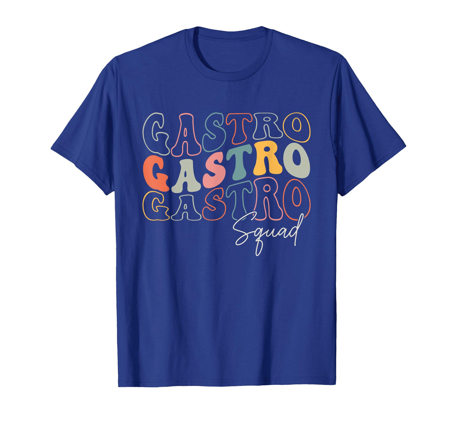Gastro Squad Retro Groovy Design For Doctor Gastroenterology T-Shirt