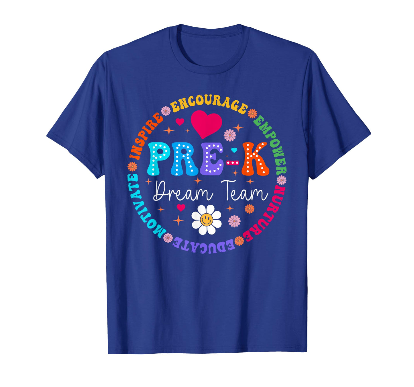 Pre K Dream Team Back To School Boys First Day Teacher T-Shirt