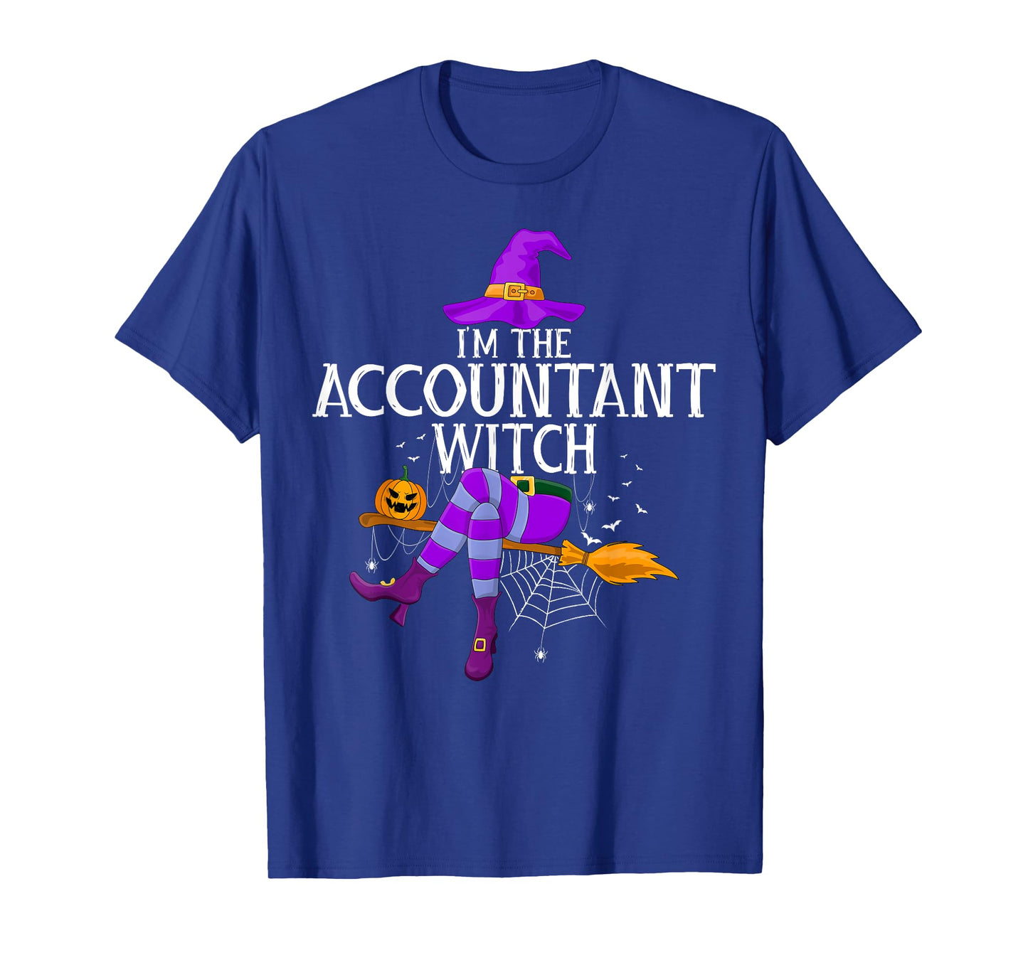 Accountant Witch Matching Family Costume Witch Halloween T-Shirt