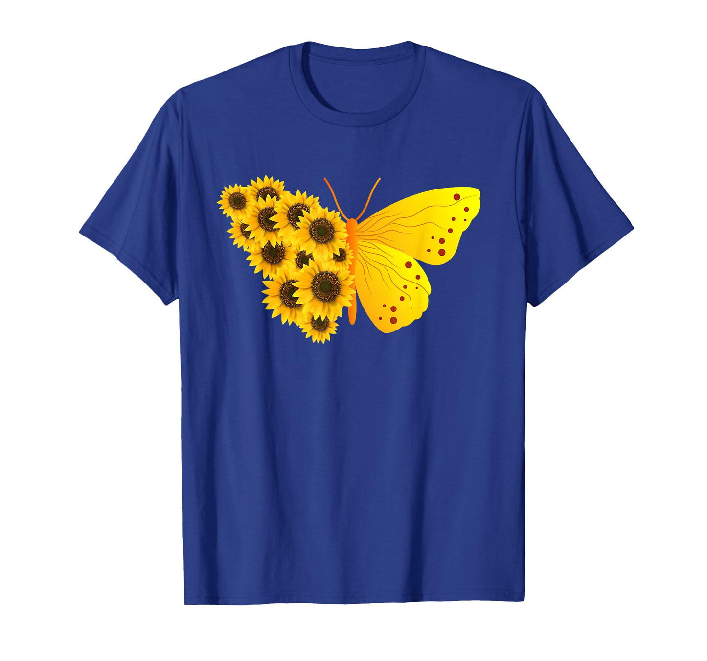 Sunflower Butterfly T-Shirt