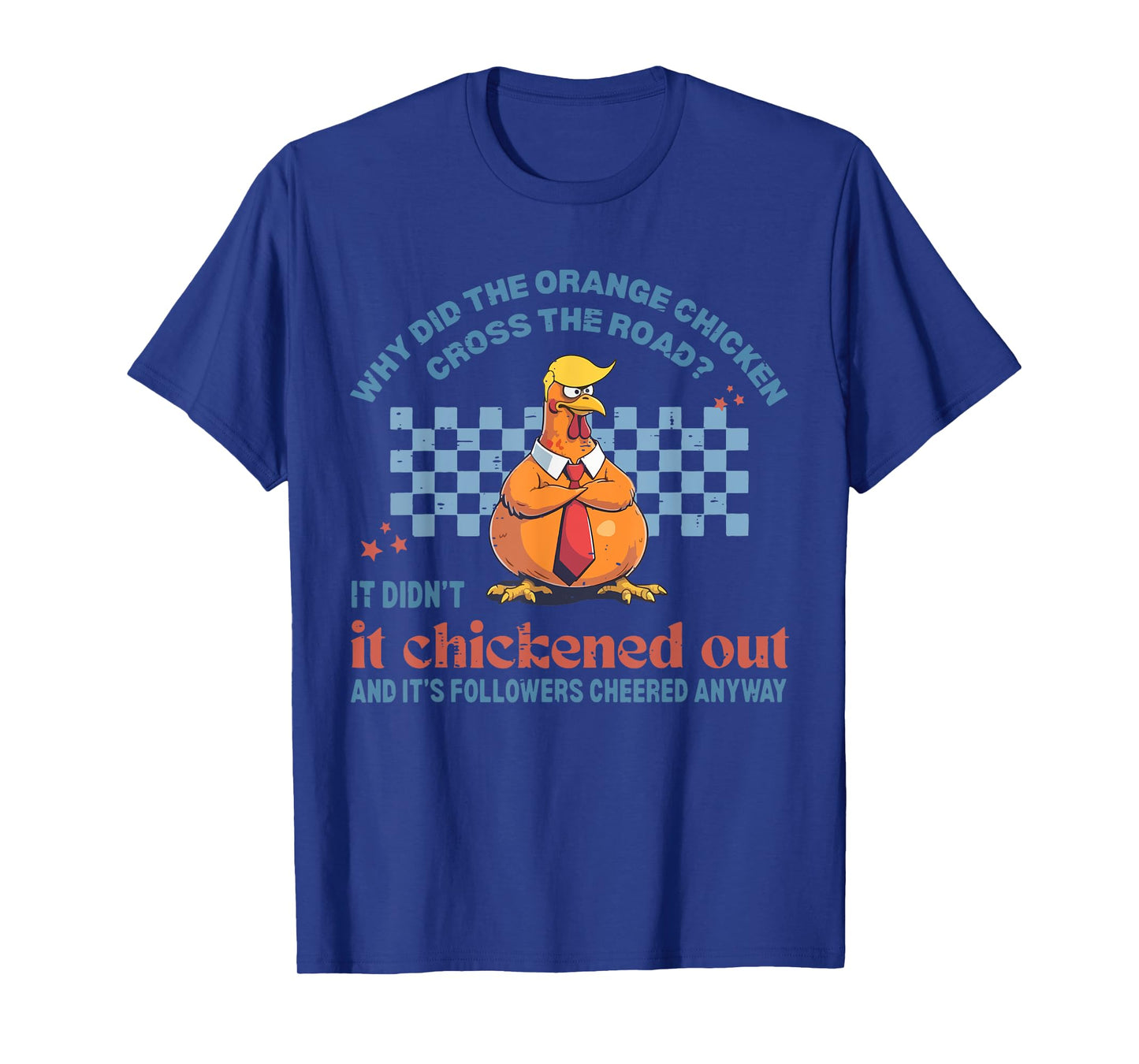 Retro Funny TACO Trump always Chickens Out Cute Tariff Meme T-Shirt
