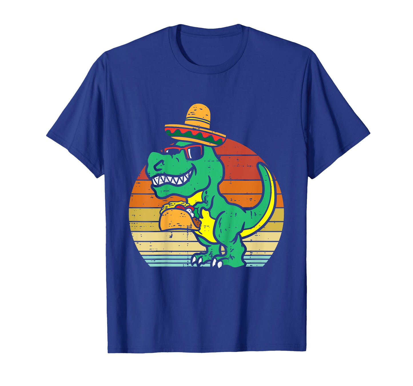 Kids Mexican Dino Taco Trex Toddler Boys Cinco De Mayo Kids T-Shirt