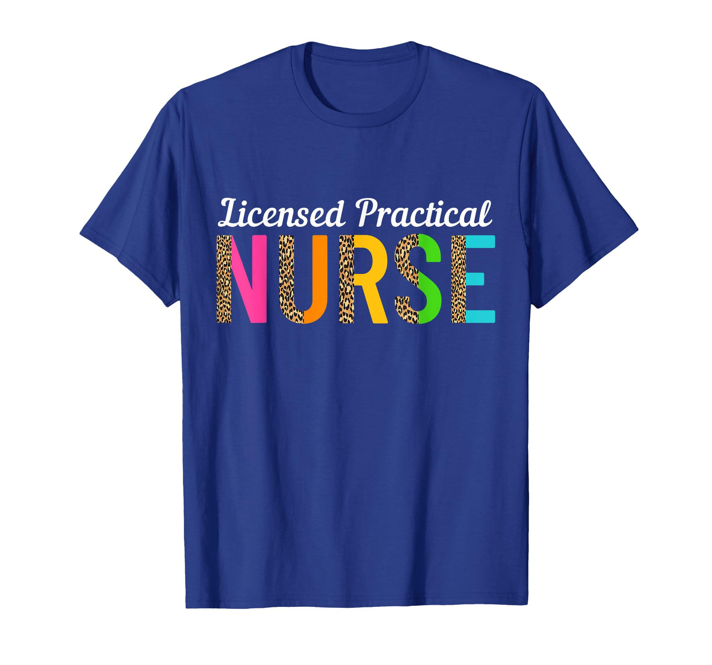 LPN Licensed Practical Nurse Graduation Leopard Print Women T-Shirt