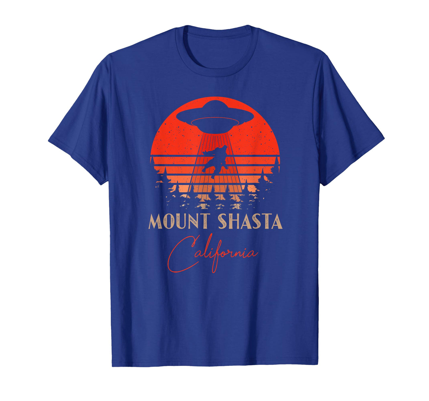 Mount Shasta California Souvenir Hiking T-Shirt