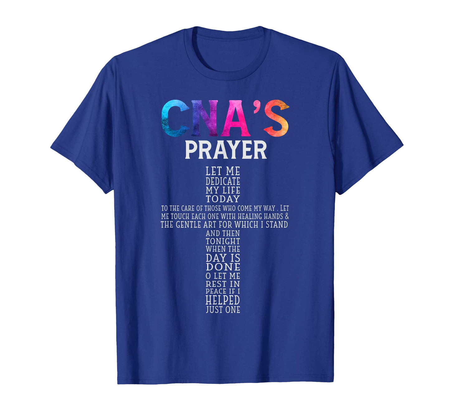 CNA Certified Nursing Assistant Gifts CNA Humor T-Shirt Women's Black Short Sleeve Crew Neck T-Shirt Small