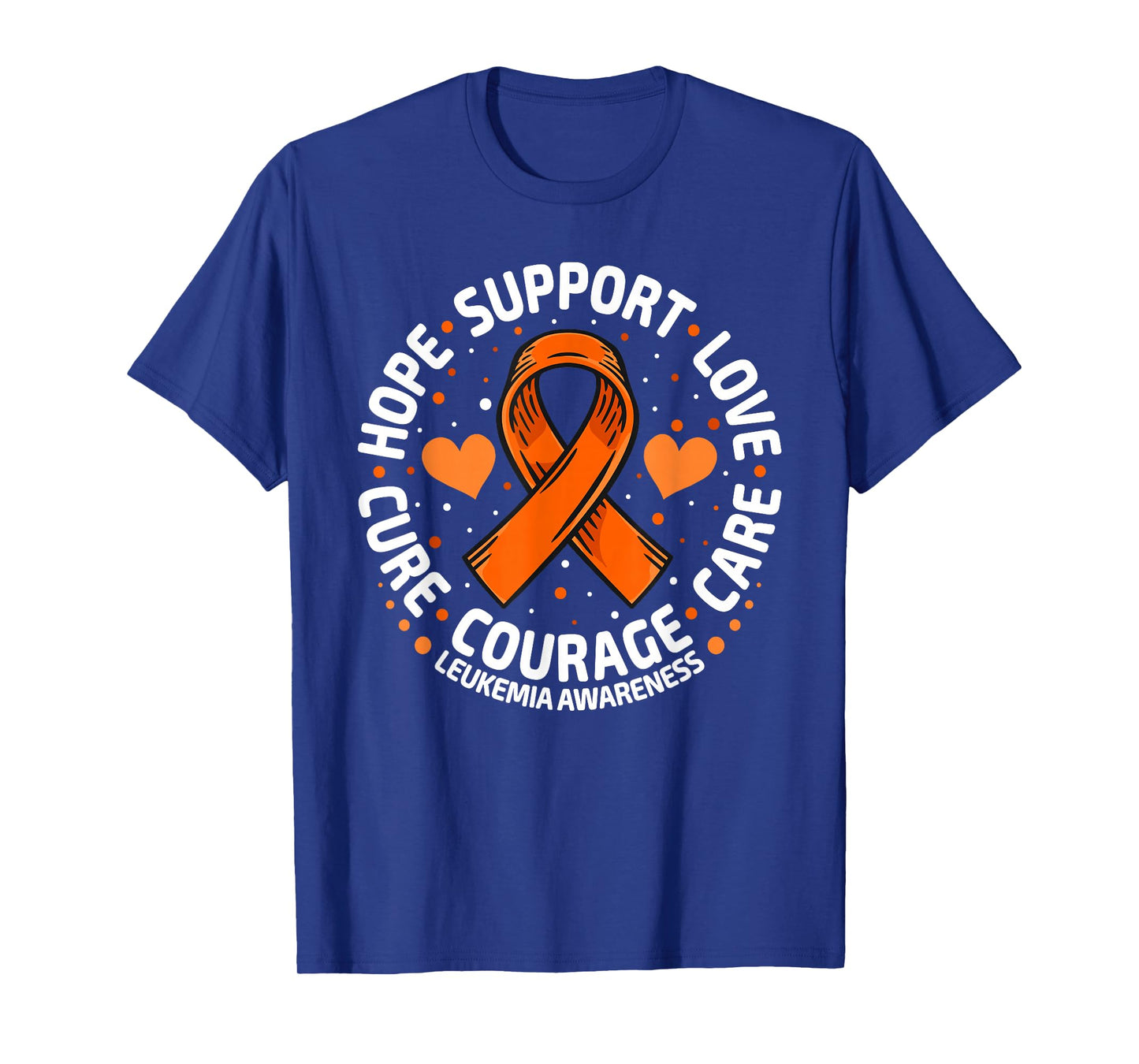 Leukemia Support Blood Cancer Tee Family Leukemia Awareness T-Shirt