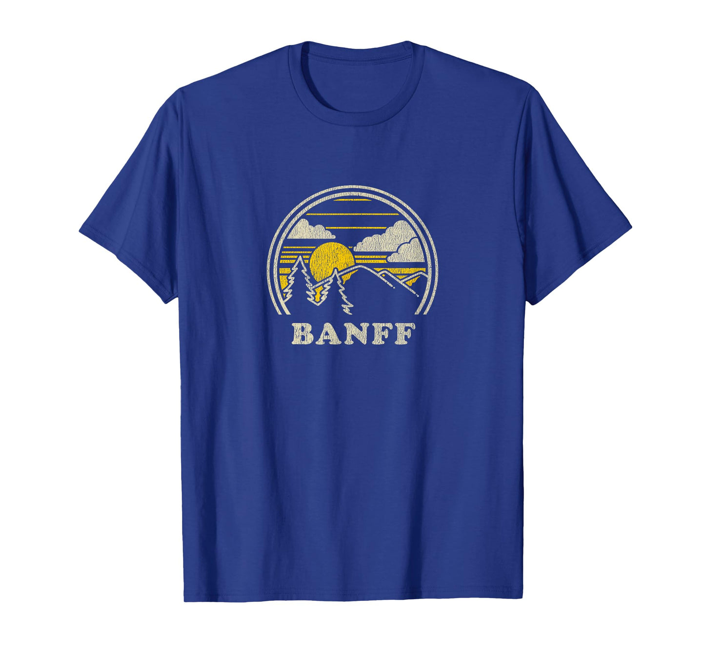 Banff Alberta Canada T Shirt Vintage Hiking Mountains Tee T-Shirt