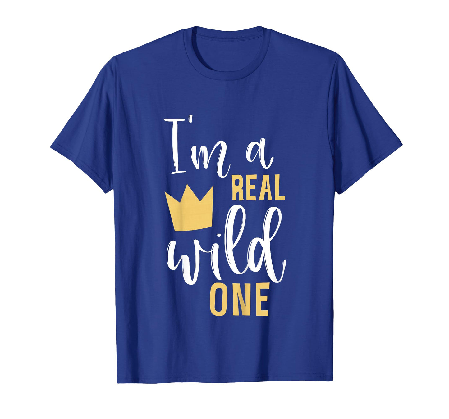 Kids I'm A Real Wild One Baby Son 1st Birthday First Thing Theme T-Shirt