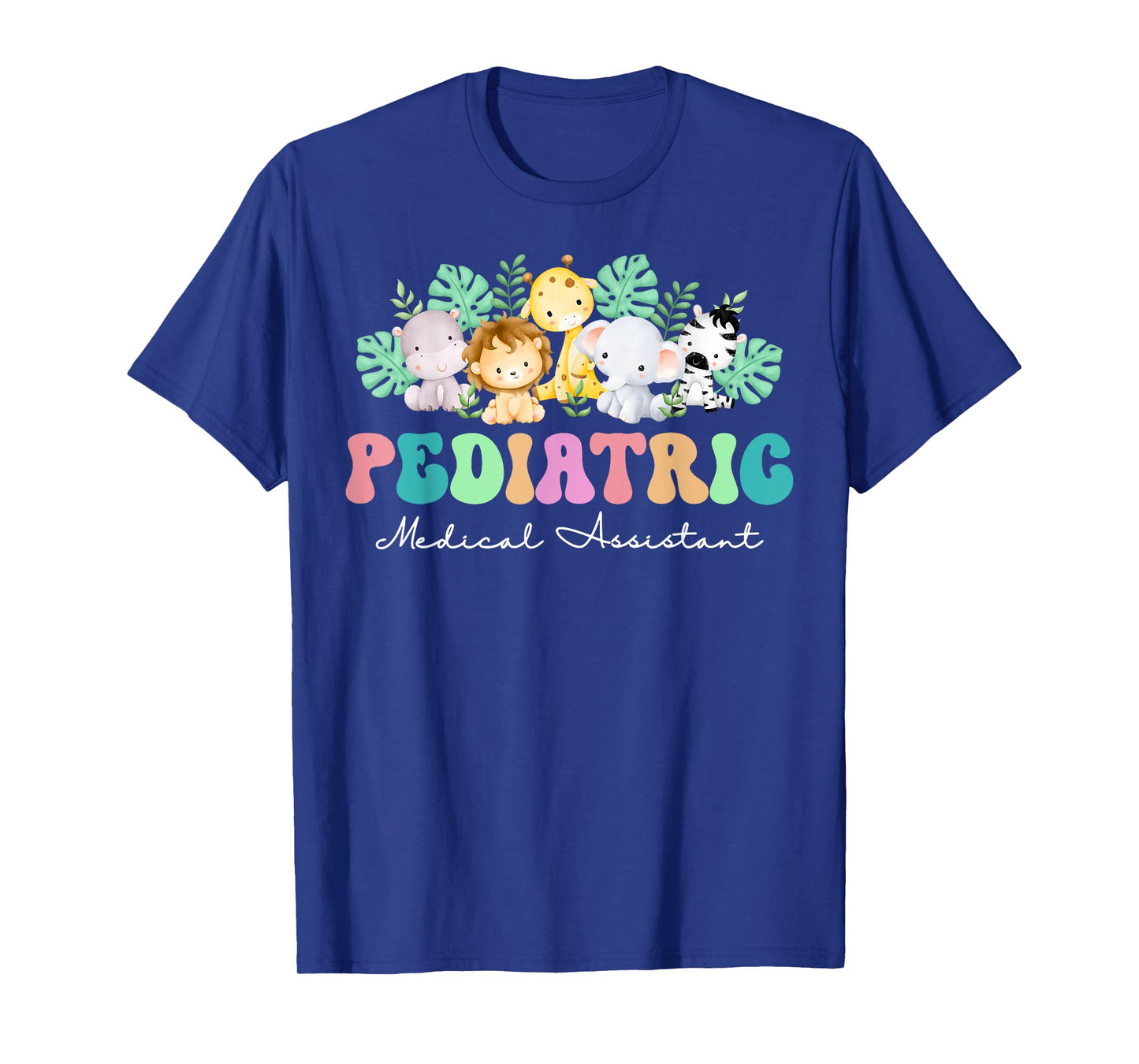 Cute Animal Pediatric Medical Assistant PEDS MA Nurse Grad T-Shirt