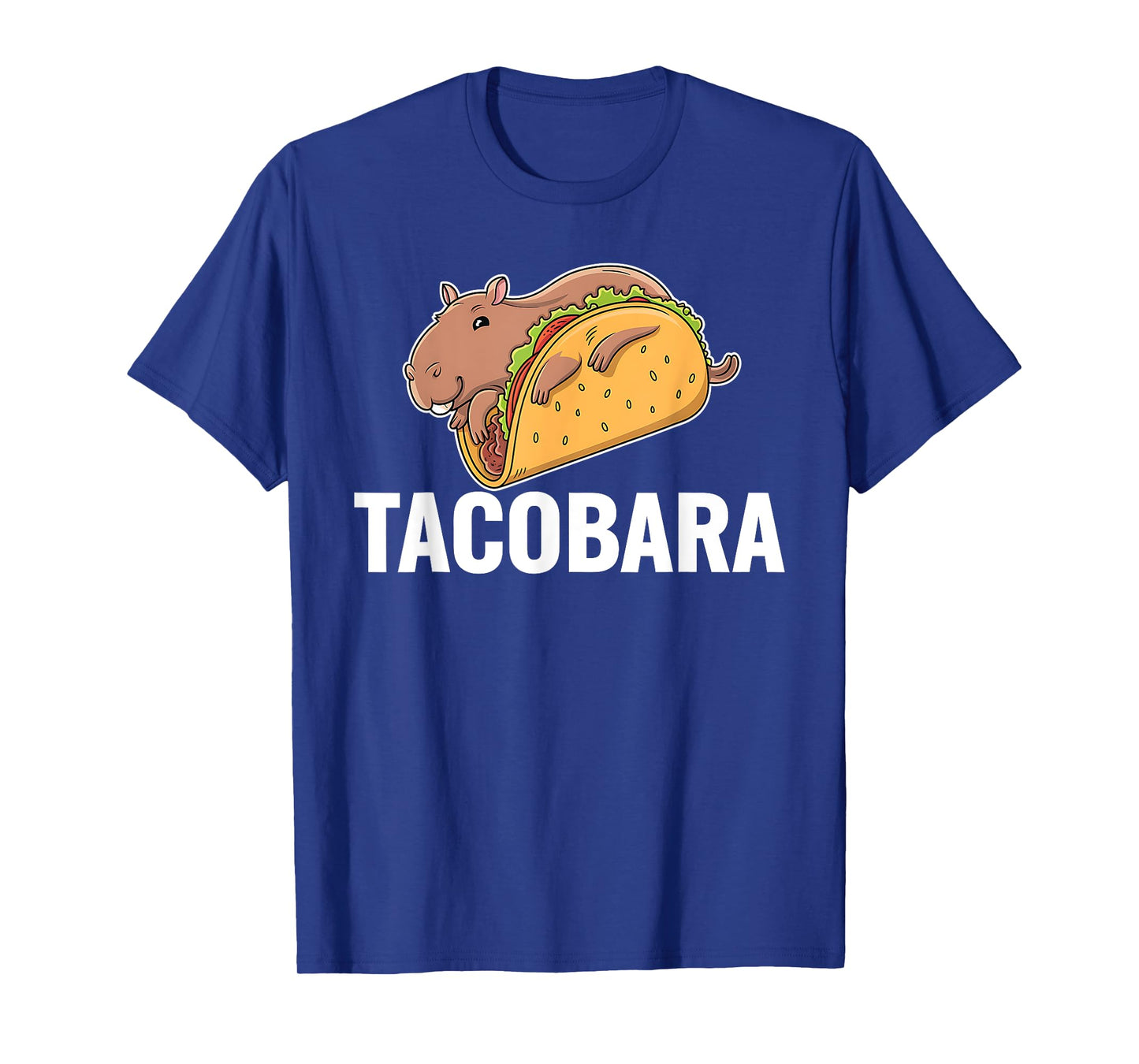 TACOBARA Capybara Funny Mexican Food Humor Street Tacos T-Shirt
