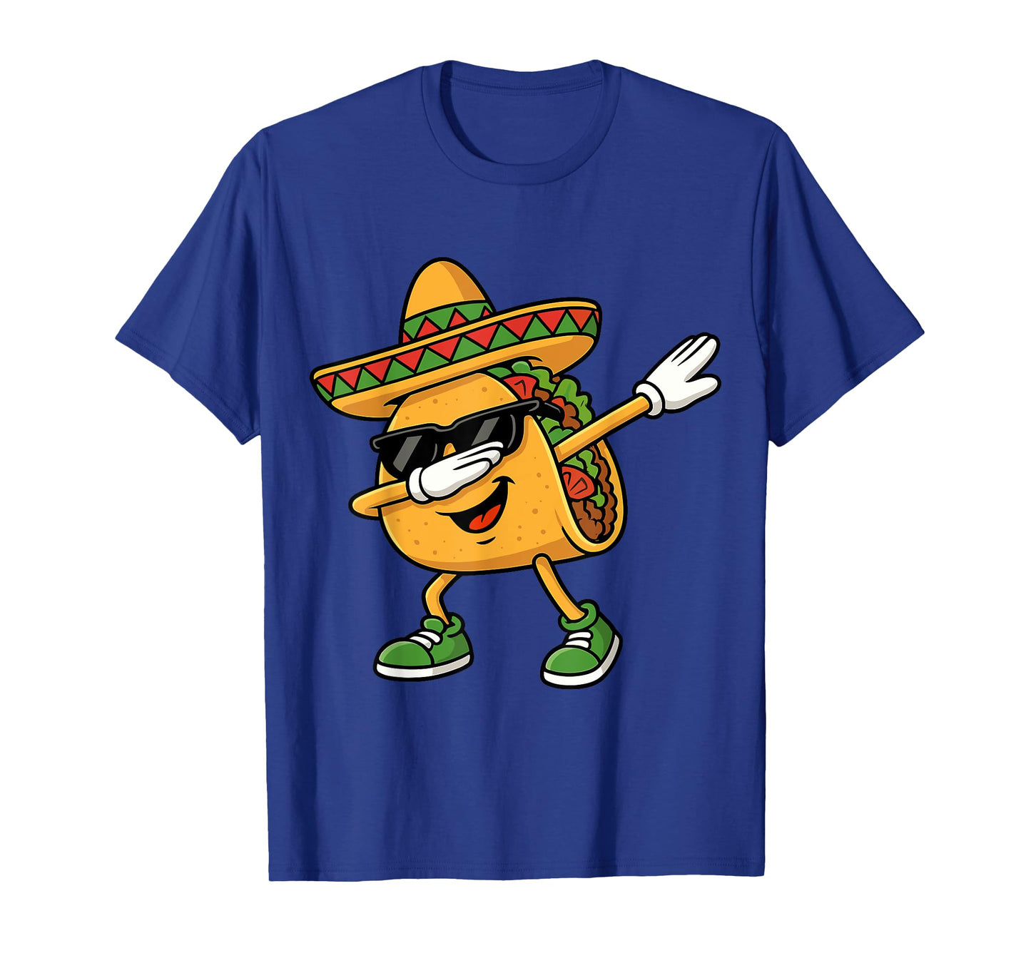 Dabbing Taco Cinco De Mayo Men 5 De Mayo Fiesta Boys Mexican T-Shirt