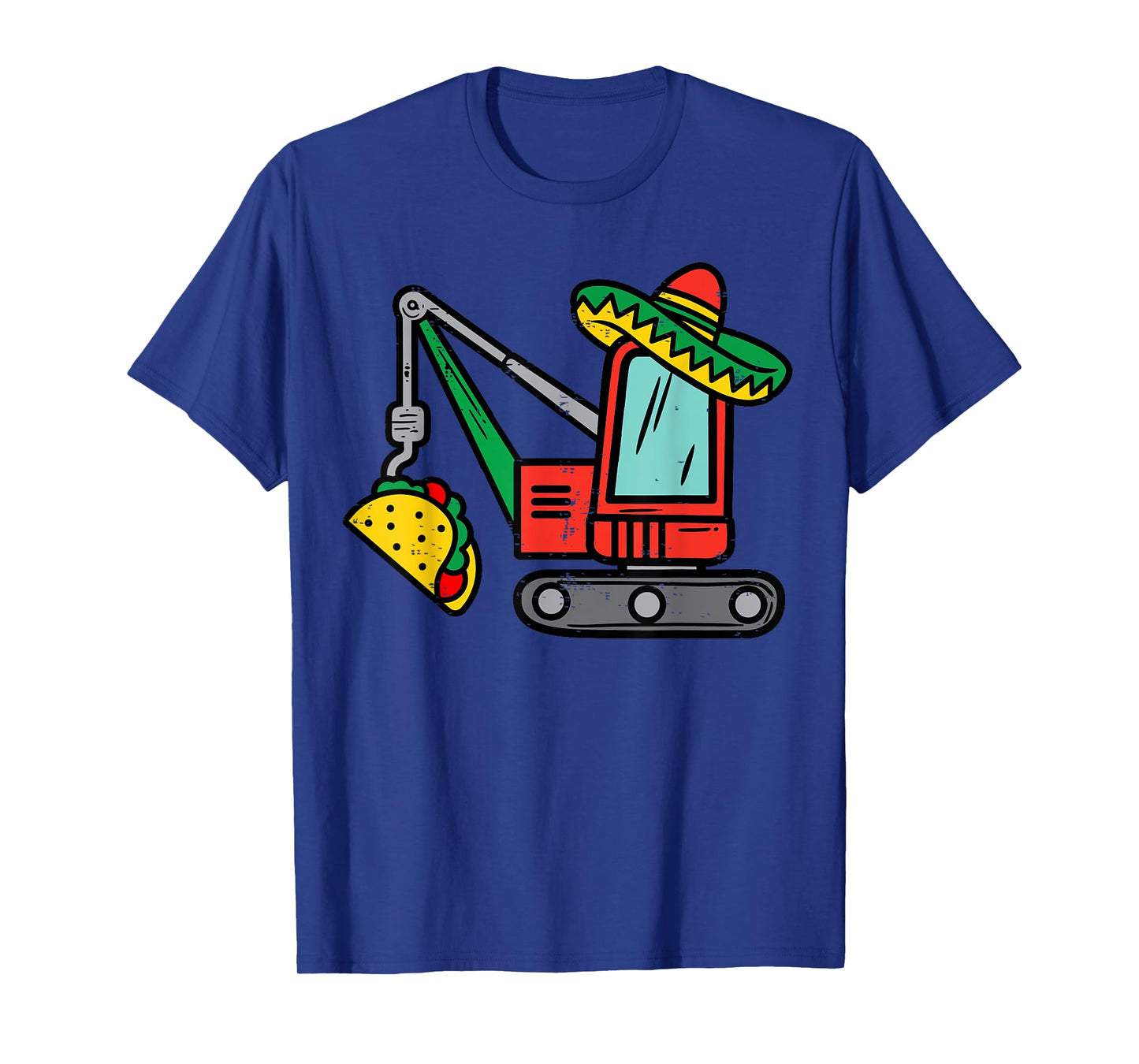 Mexican Crane Tacos Boys Cinco De Mayo Fiesta Kids Toddler T-Shirt