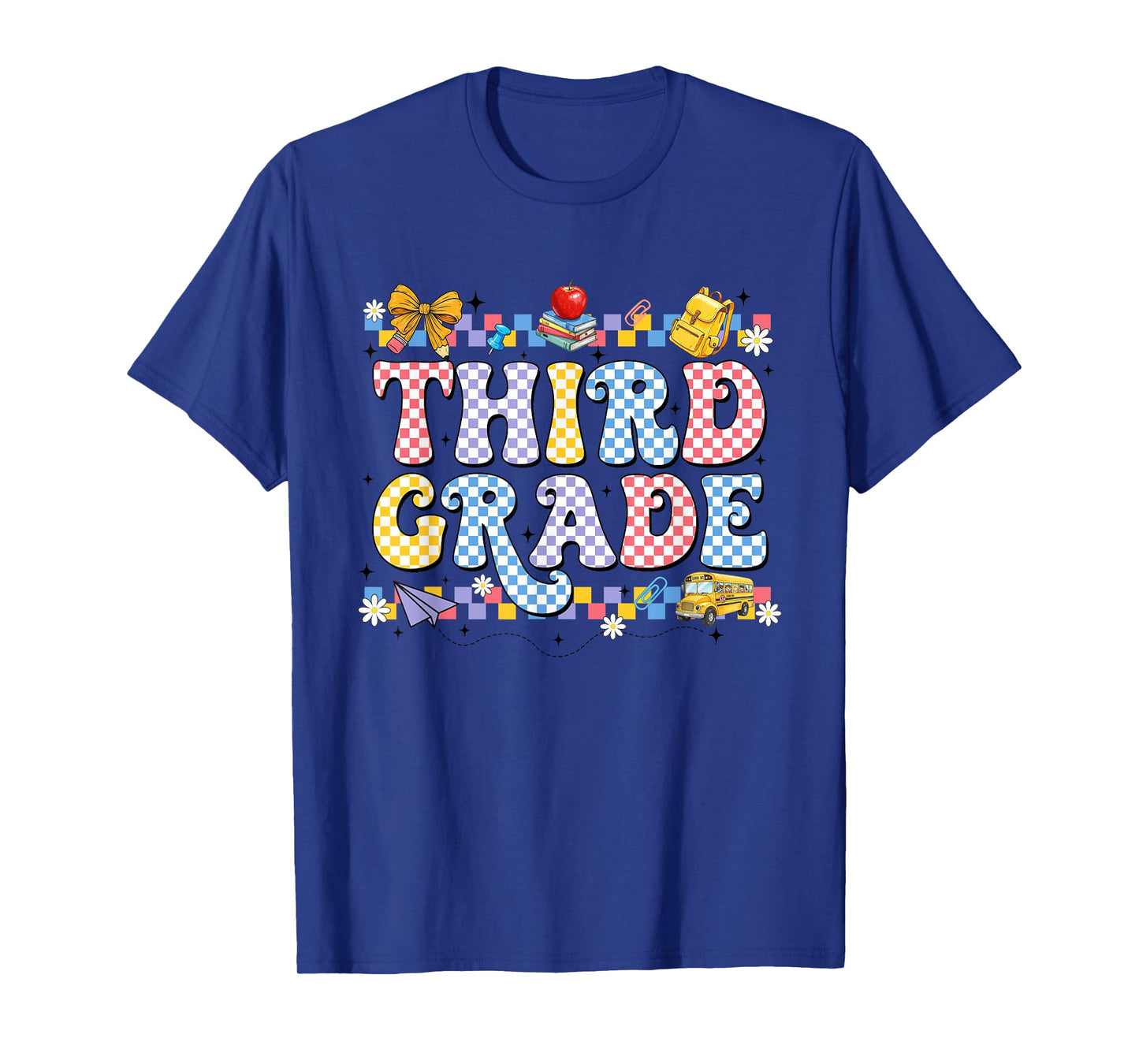 Third Grade Coquette Bow Back To School First Day Of School T-Shirt